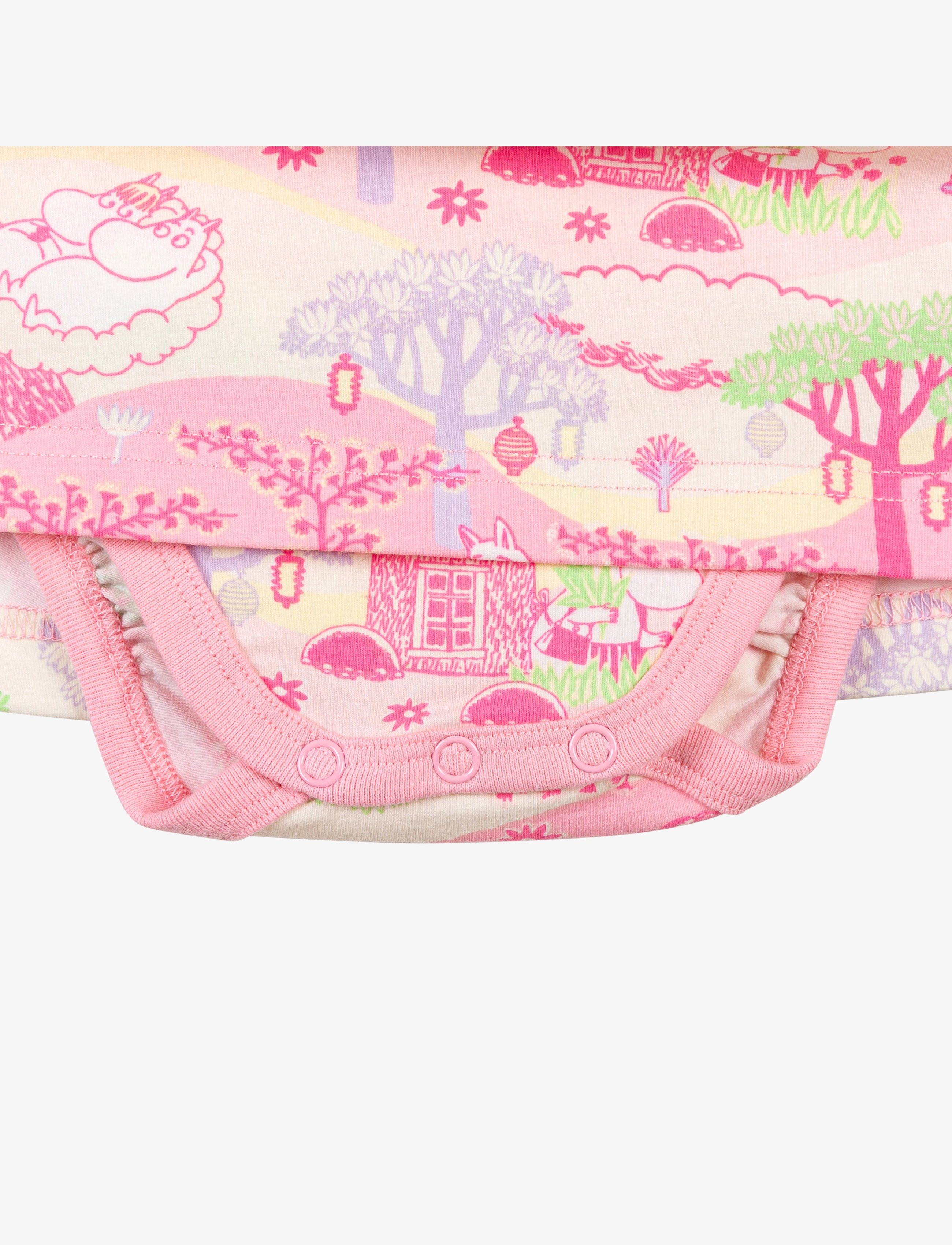 Martinex - CLOUD CASTLE BODYSUIT DRESS - pink - 1
