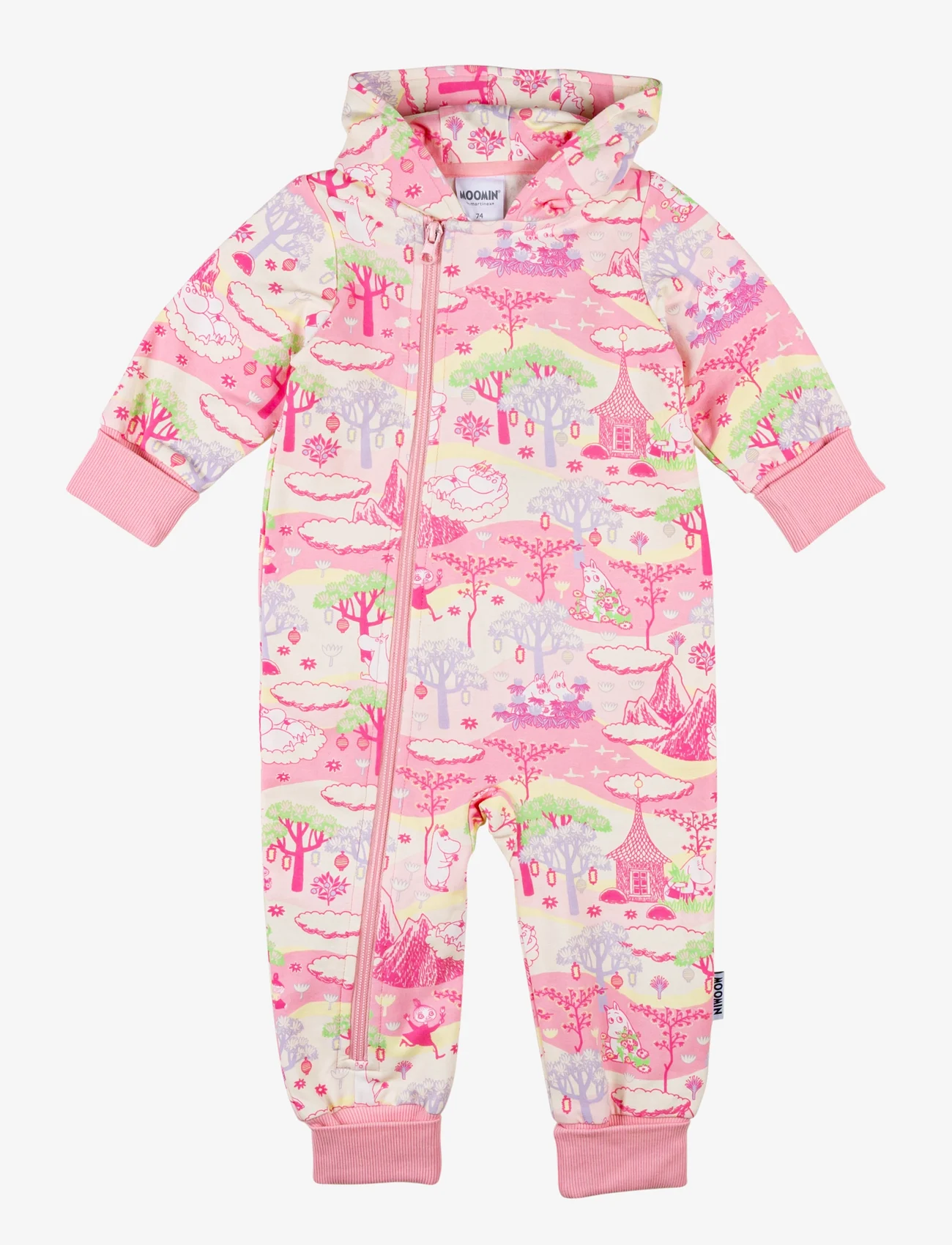 Martinex - CLOUD CASTLE OVERALL - sleeping overalls - pink - 0