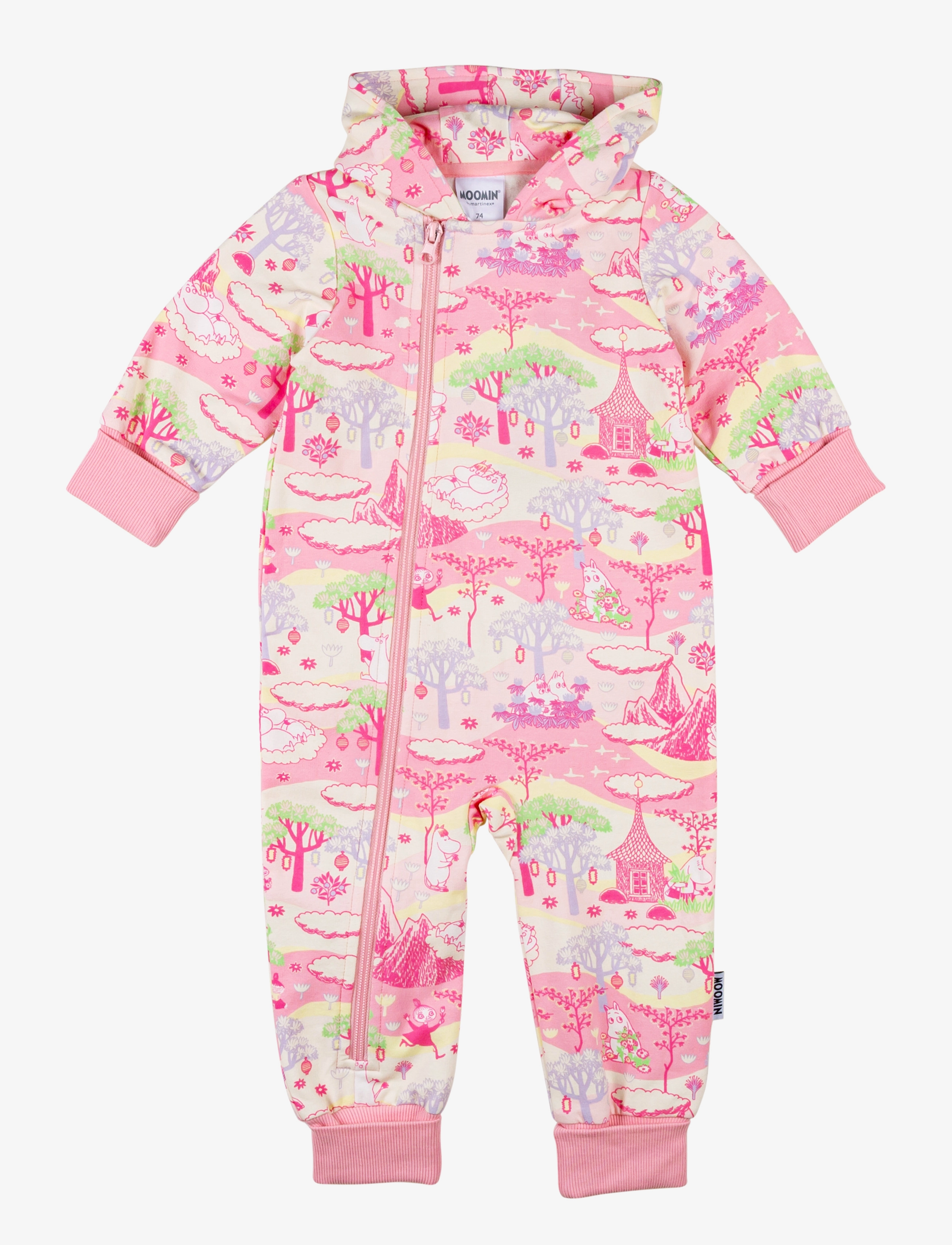 CLOUD CASTLE OVERALL - PINK