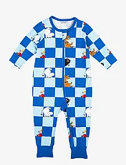 Martinex - SQUARES PYJAMAS - apģērbs gulēšanai - blue - 0