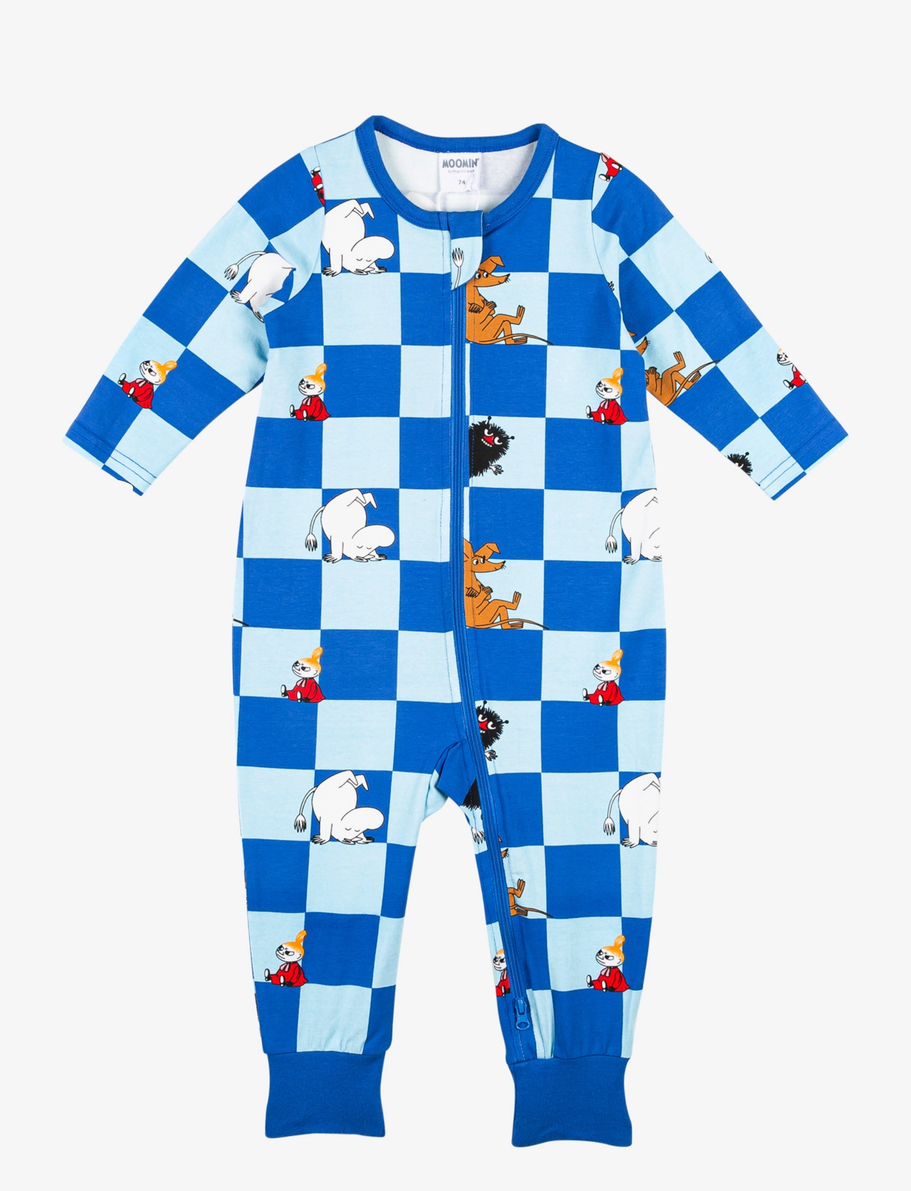SQUARES PYJAMAS - BLUE