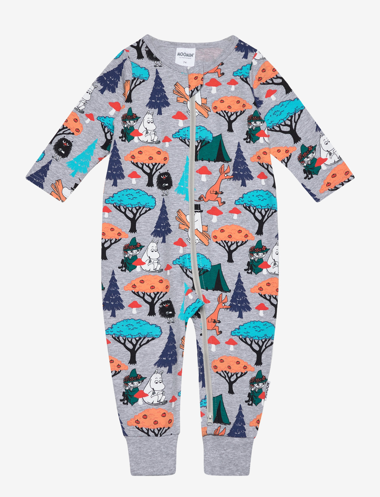 Martinex - MUSHROOMS PYJAMAS - grey - 0