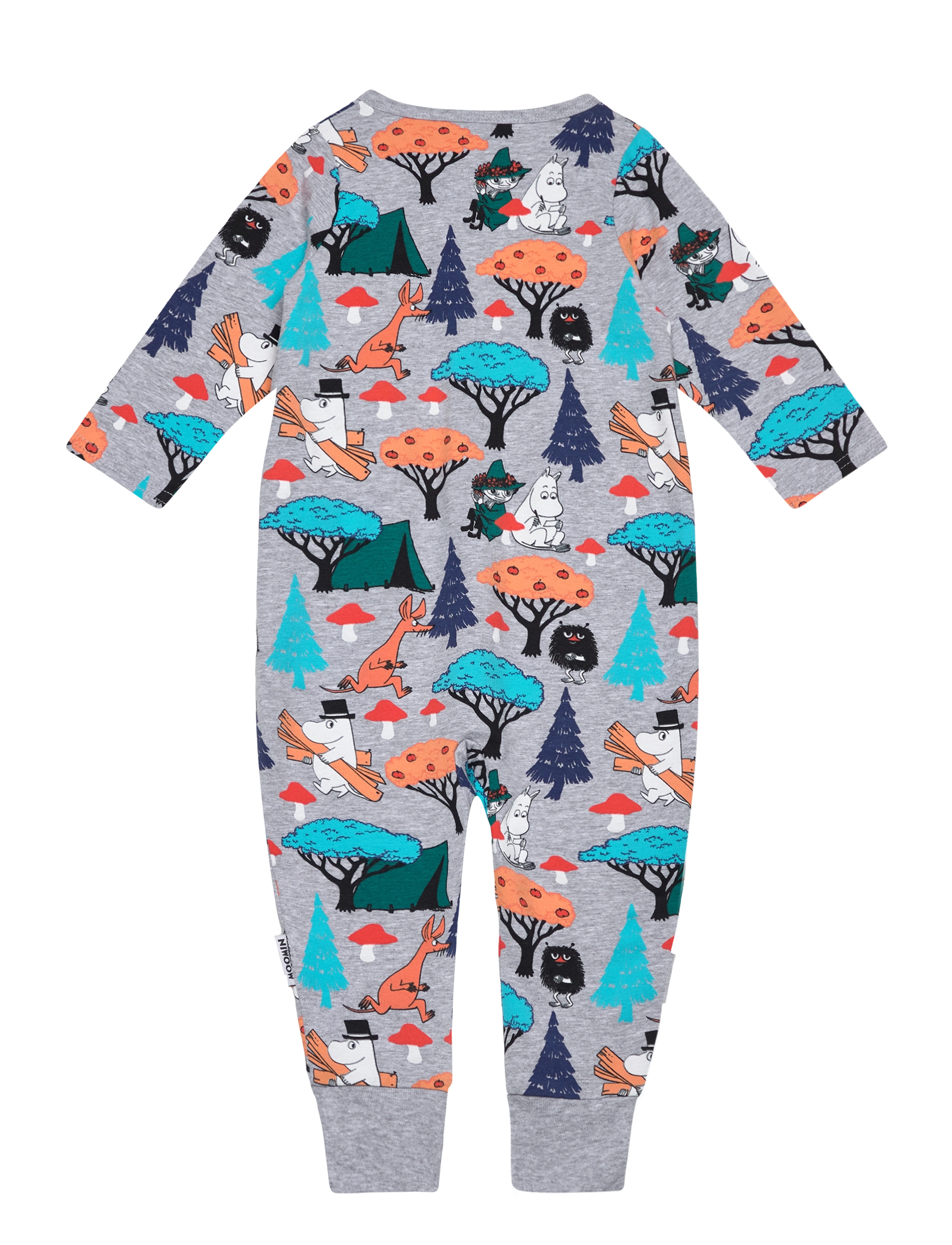 Martinex - MUSHROOMS PYJAMAS - grey - 1