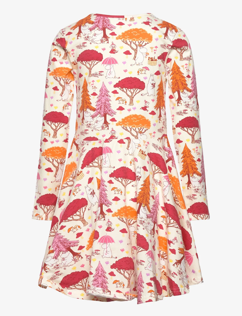 MOOMIN - UTFÄRD KLÄNNING - langärmelige freizeitkleider - white - 1