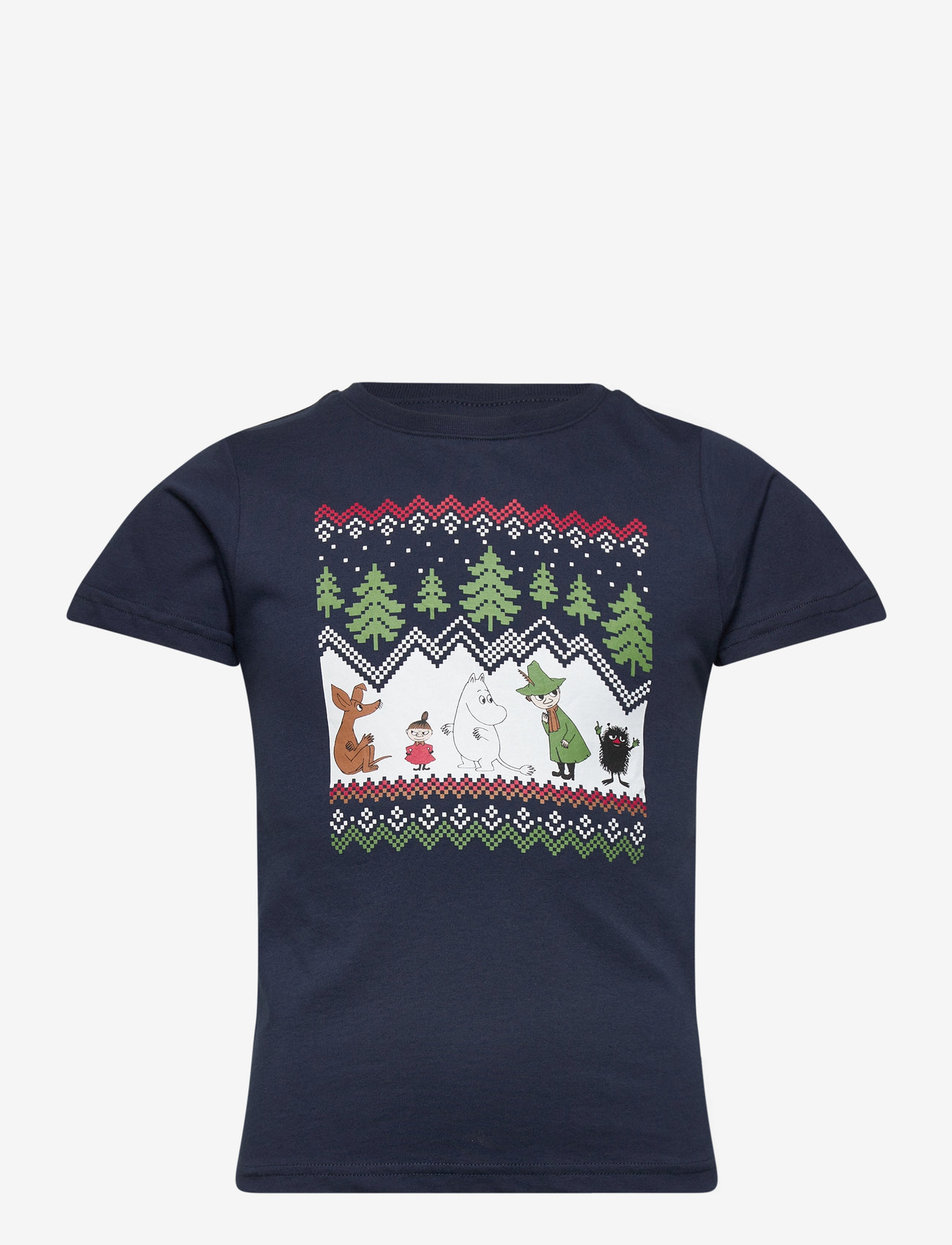 MUMIN - BERGSTRAKT T-SHIRT - kortærmede t-shirts - blue - 0