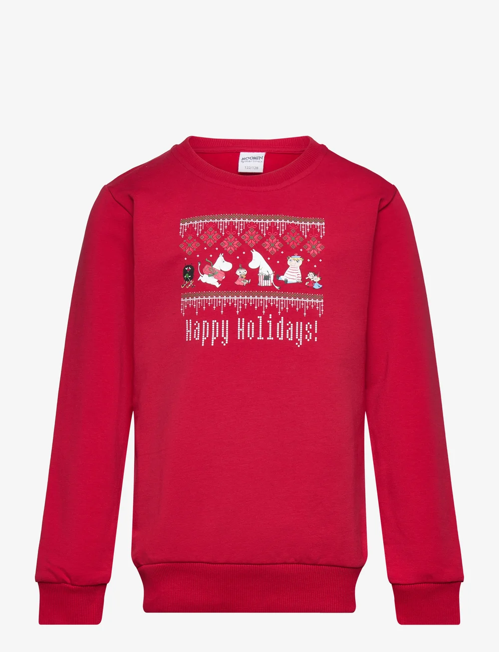 MUMIN - HAPPY HOLIDAYS TRÖJA - trøjer - red - 0