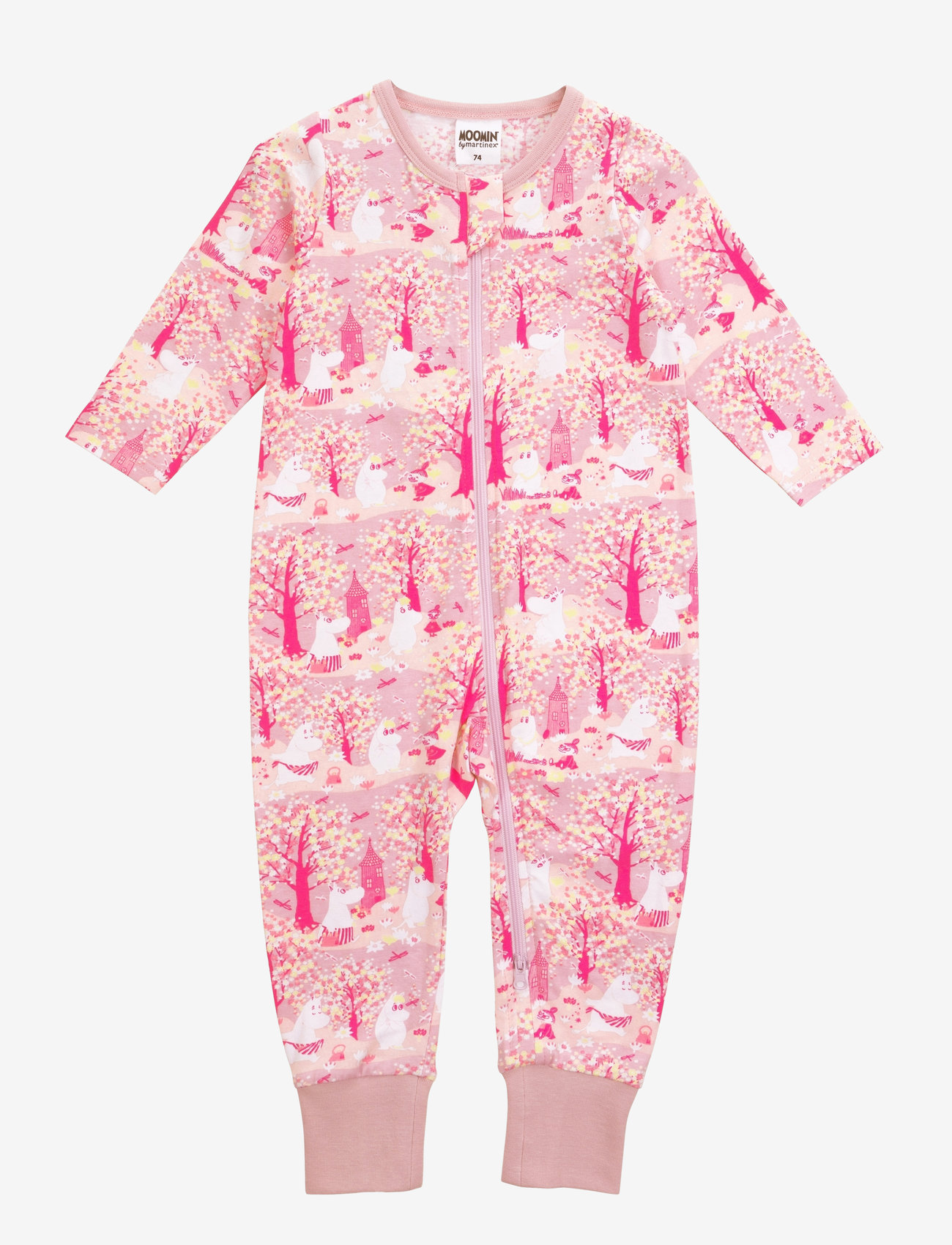 MOOMIN - KÖRSBÄRSBLOMMA PYJAMAS - schlafoveralls - purple - 0