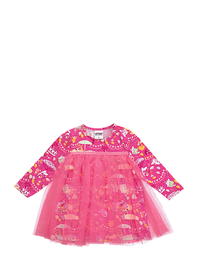 MOOMIN FIRA TYLLKLÄNNING - Kleider - PINK / pink/rose