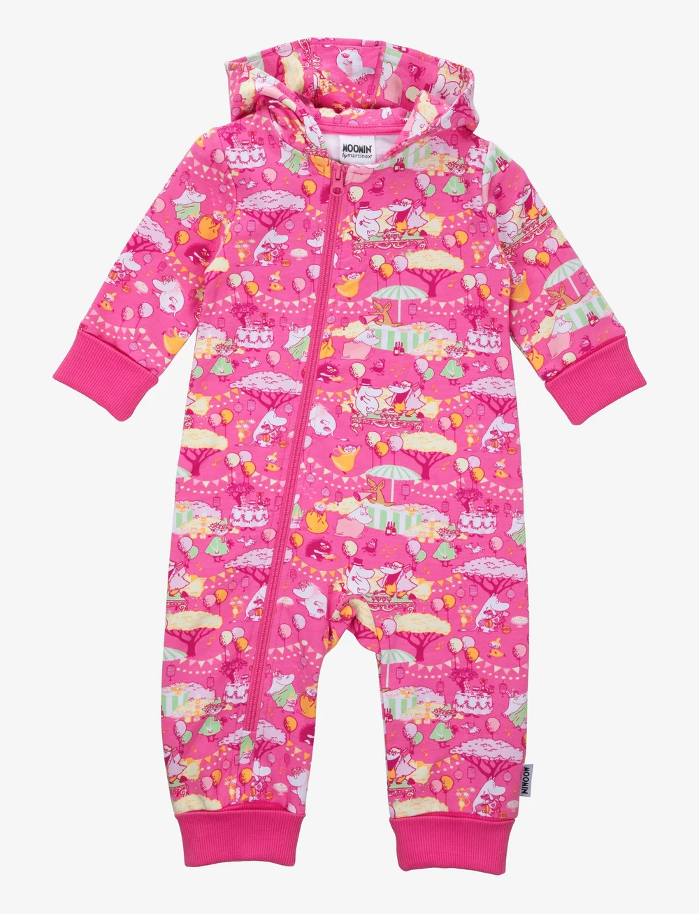 MUMIN - FIRA OVERALL - langærmede heldragter - pink - 0