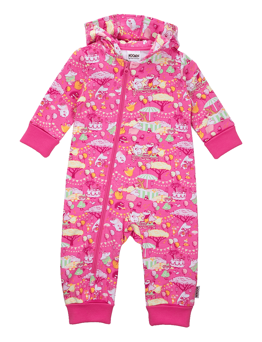 MUMIN - FIRA OVERALL - langærmede heldragter - pink - 0