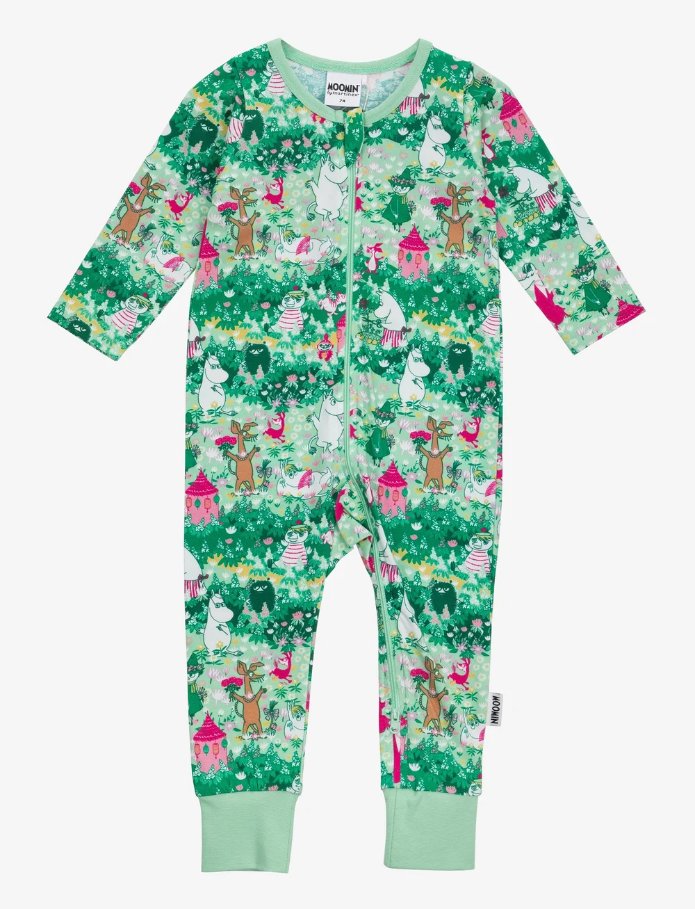 MOOMIN - GRÖNSKA PYJAMAS - schlafoveralls - green - 0