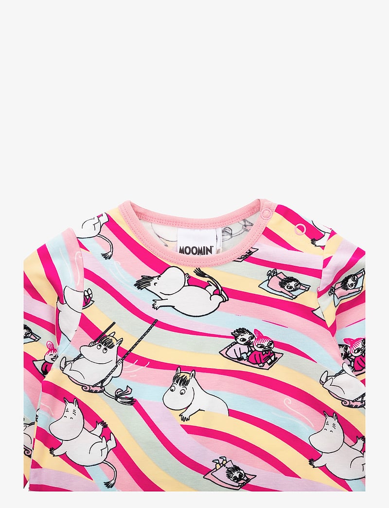 Mumins - KANA KLÄNNING - mazuļu kleitas ar garām piedurknēm - pink - 1