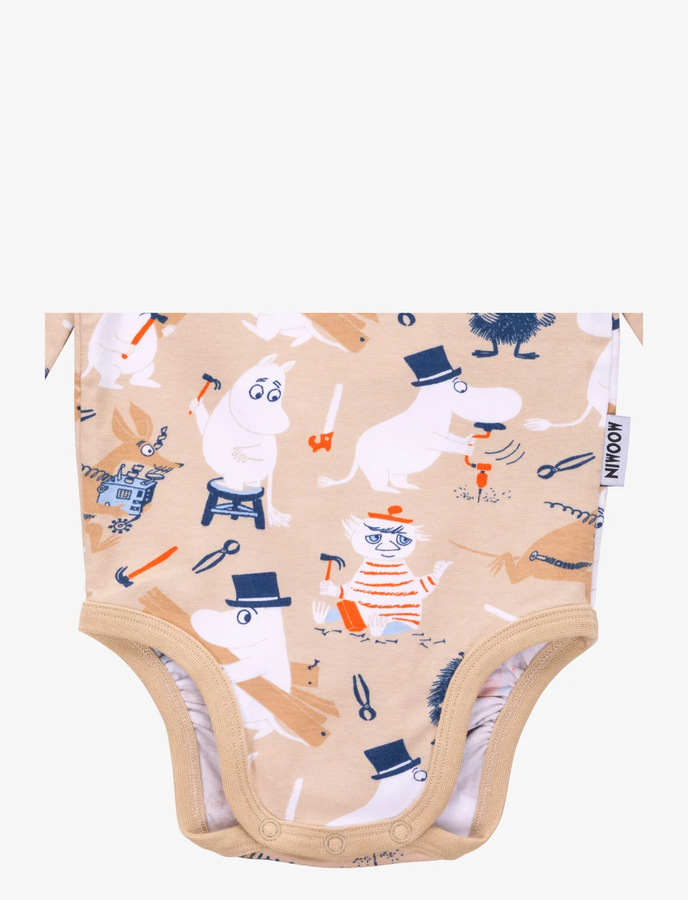 MUMIN - BYGGARE BODY - langærmede bodyer - beige - 1