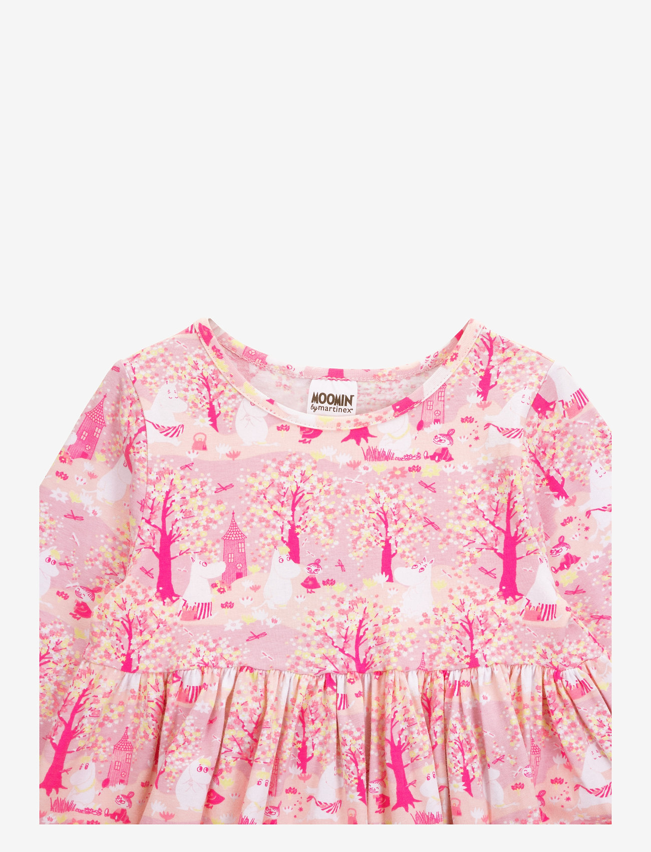 MOOMIN - KÖRSBÄRSBLOMMA KLÄNNING - langärmelige freizeitkleider - purple - 2