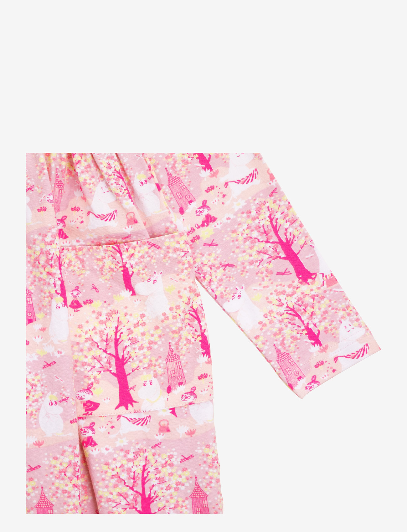 MOOMIN - KÖRSBÄRSBLOMMA KLÄNNING - langärmelige freizeitkleider - purple - 3