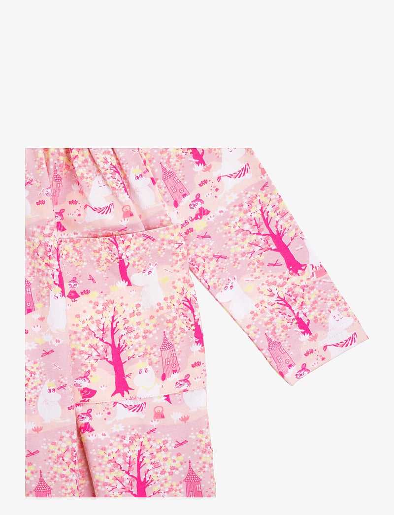 MOOMIN - KÖRSBÄRSBLOMMA KLÄNNING - langärmelige freizeitkleider - purple - 3