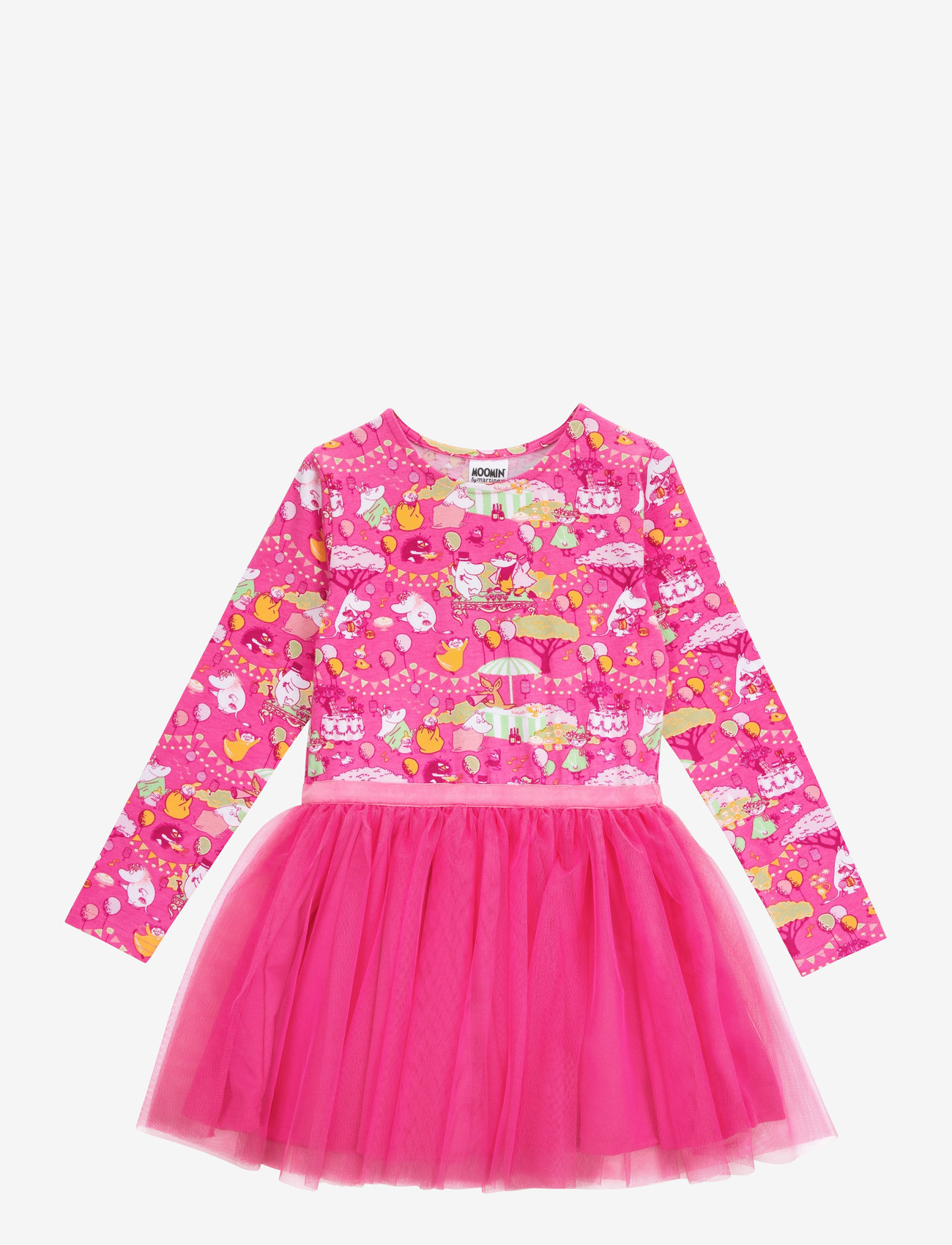 Muminukas - FIRA TYLLKLÄNNING - laisvalaikio suknelės ilgomis rankovėmis - pink - 0