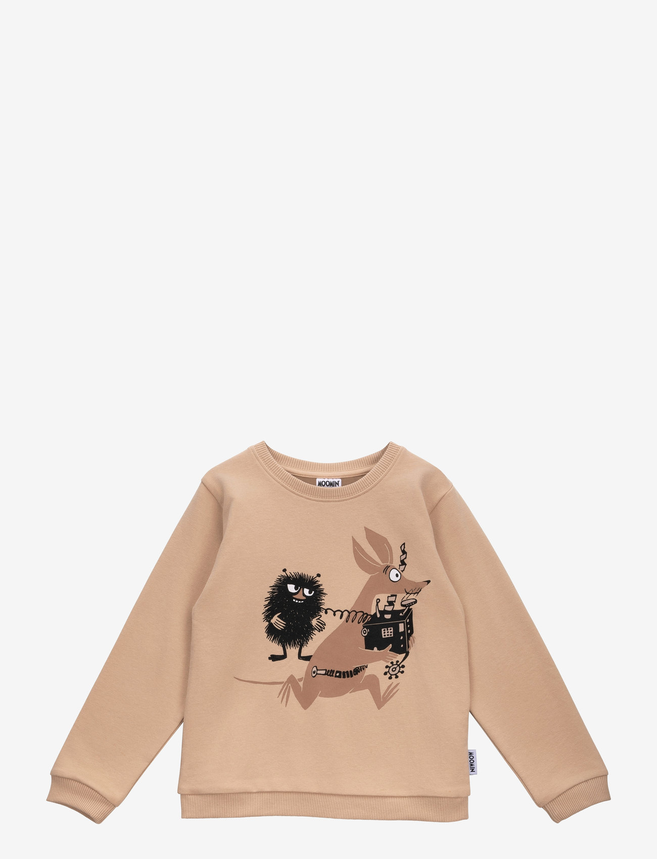 Muumitrollid - BYGGARE COLLEGETRÖJA - dressipluusid - beige - 1