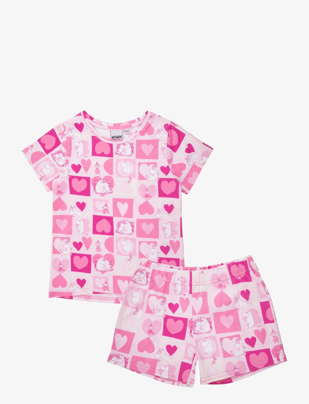 MOOMIN - ÄLSKAD SHORTSPYJAMAS - sets - pink - 0