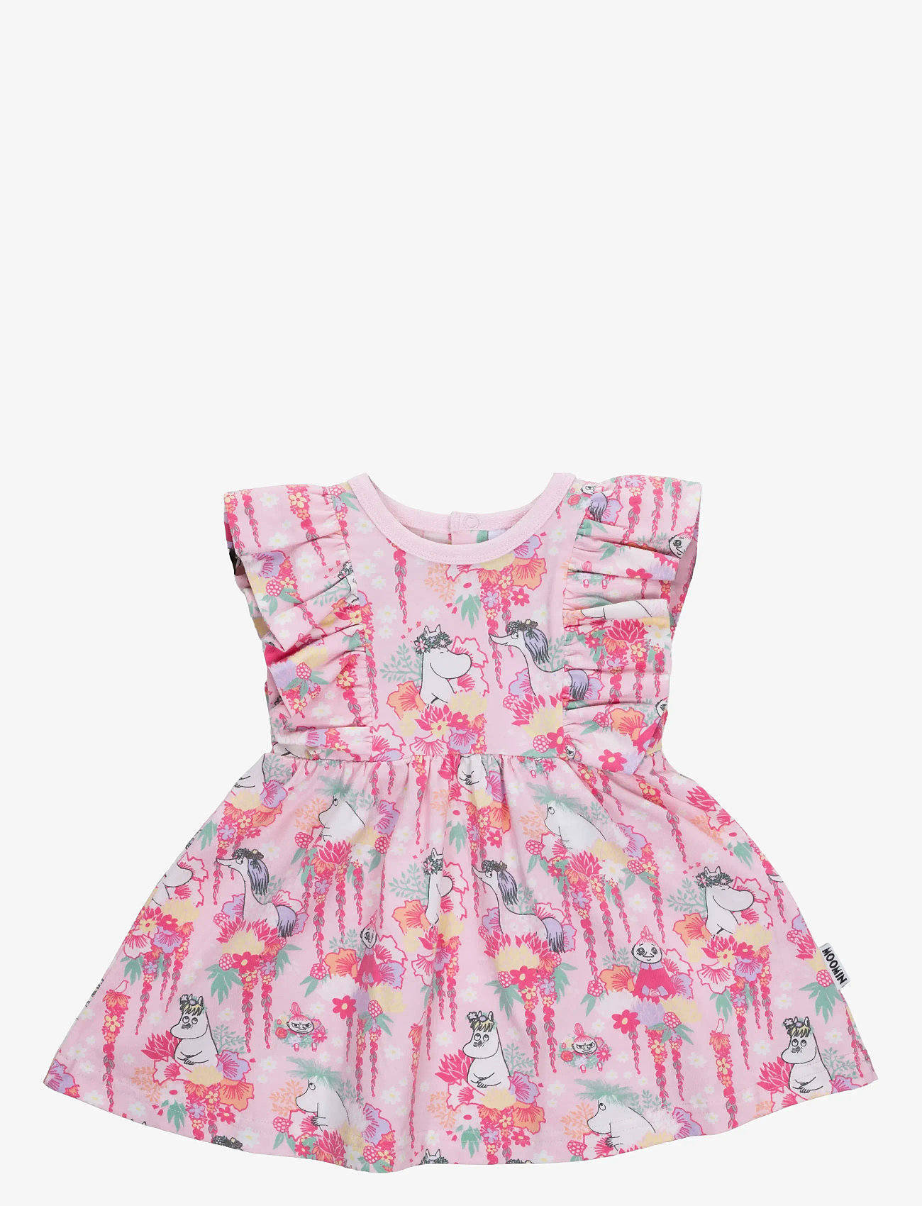 Mumins - BLOMKRANS KLÄNNING - mazuļu kleitas bez piedurknēm - pink - 0