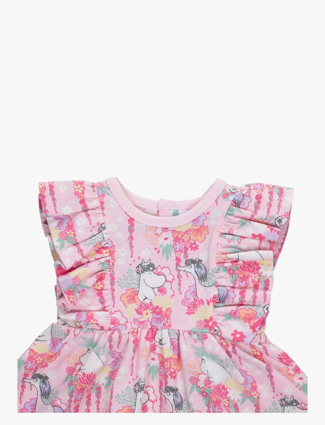 Mumins - BLOMKRANS KLÄNNING - mazuļu kleitas bez piedurknēm - pink - 1