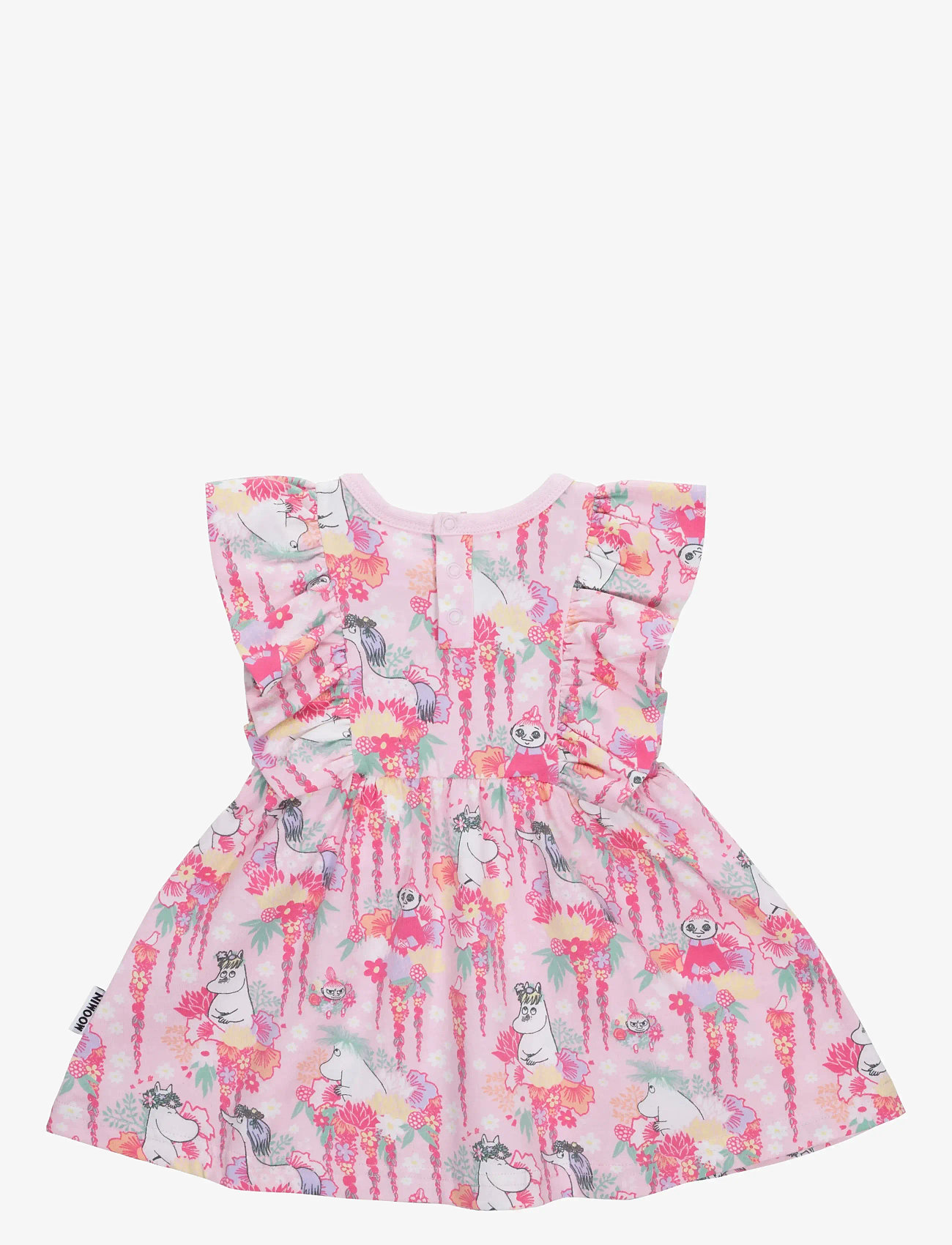 Mumins - BLOMKRANS KLÄNNING - mazuļu kleitas bez piedurknēm - pink - 3