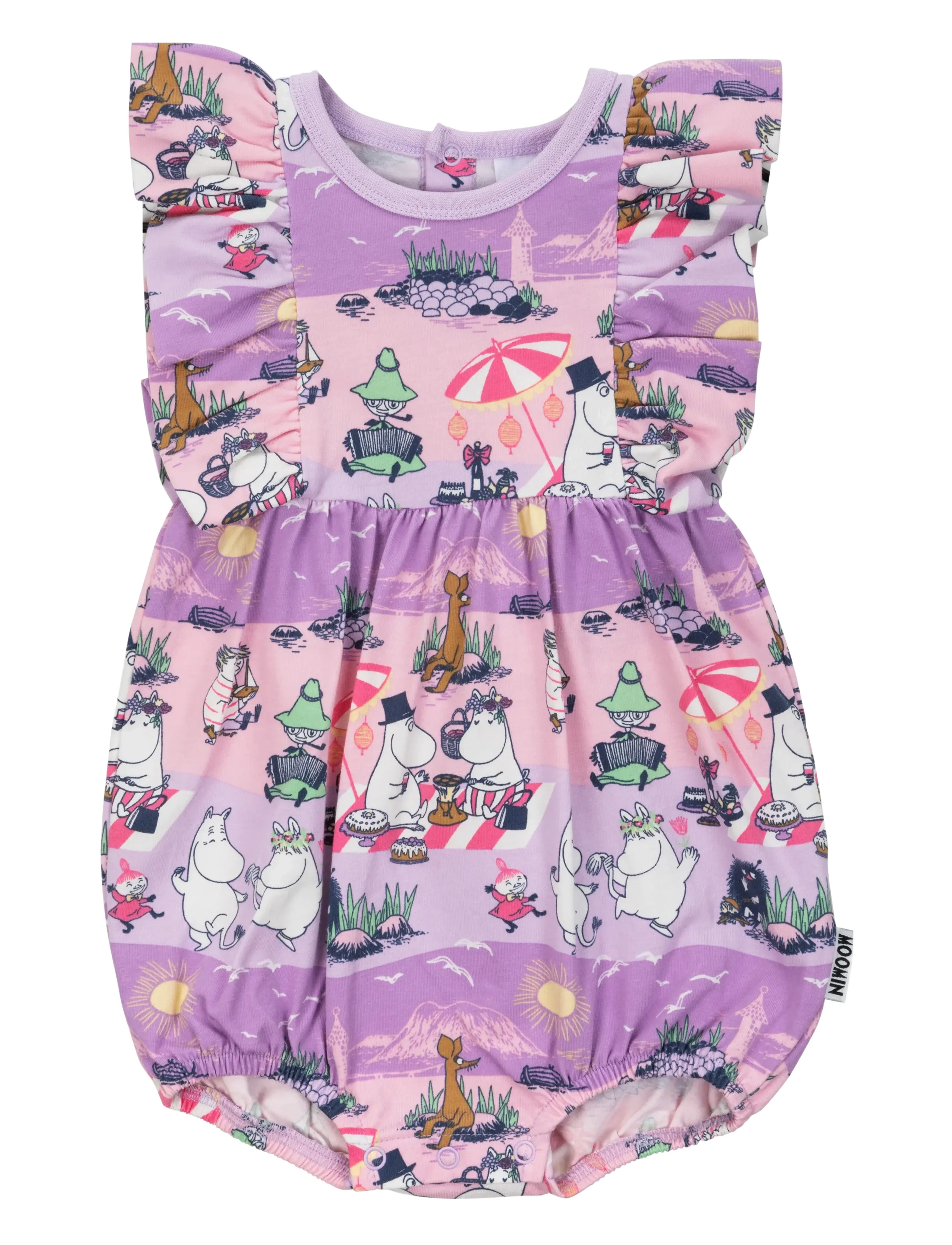 MARTINEX Stranddag Playsuit Lila - 62 - Kinder
