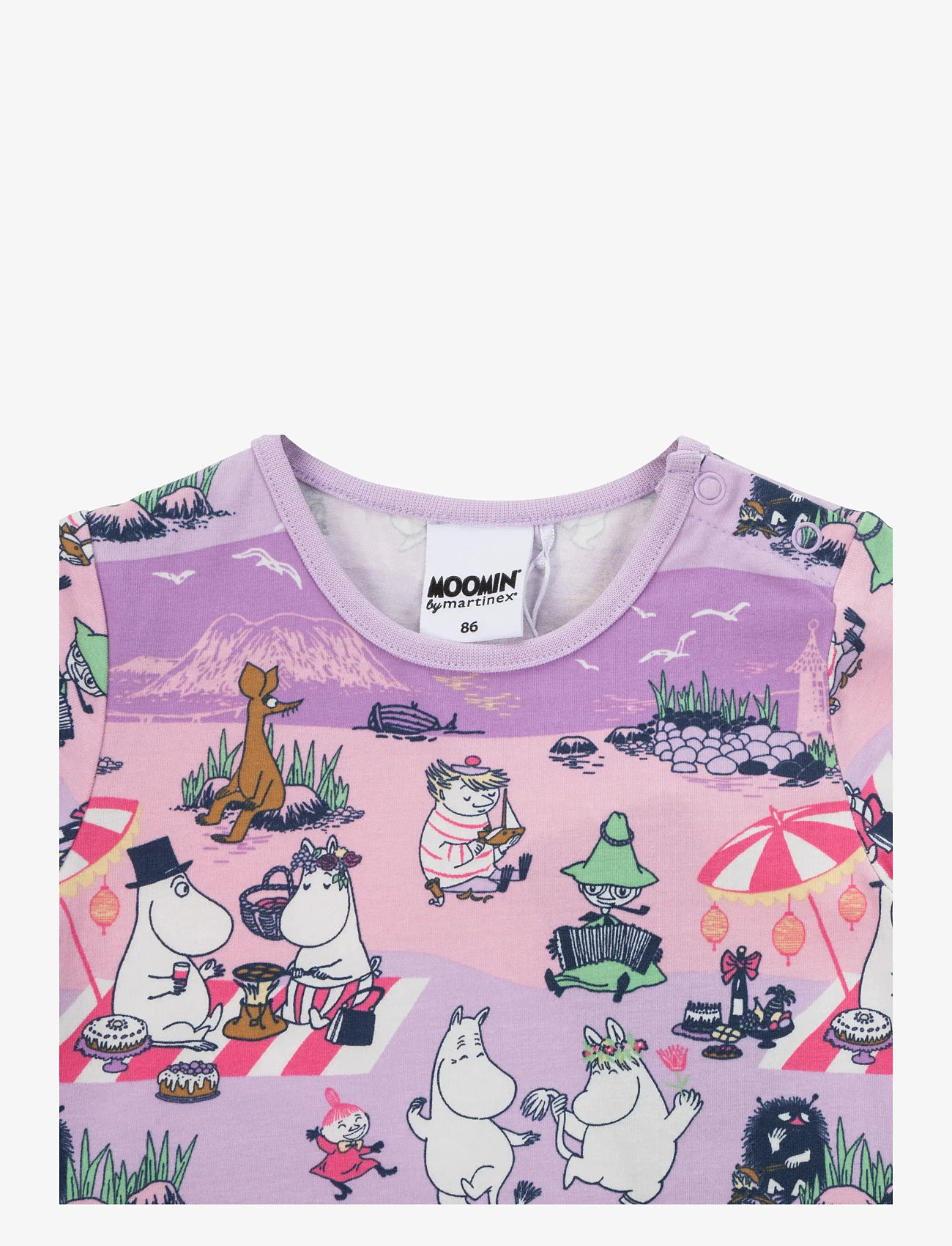 MOOMIN - STRANDDAG KLÄNNING - kurzärmelige babykleider - purple - 1