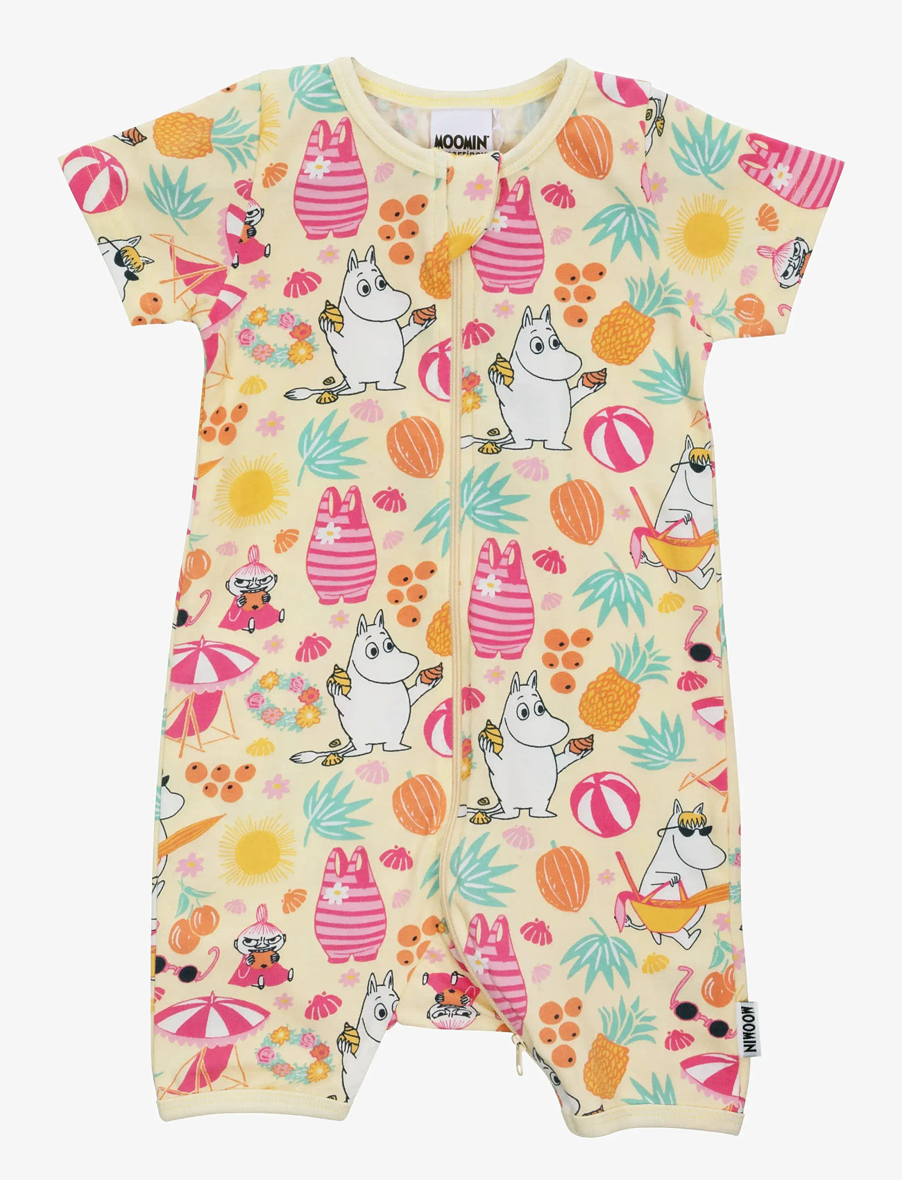 Martinex - SOMMAR PYJAMAS - natdragter - yellow - 0