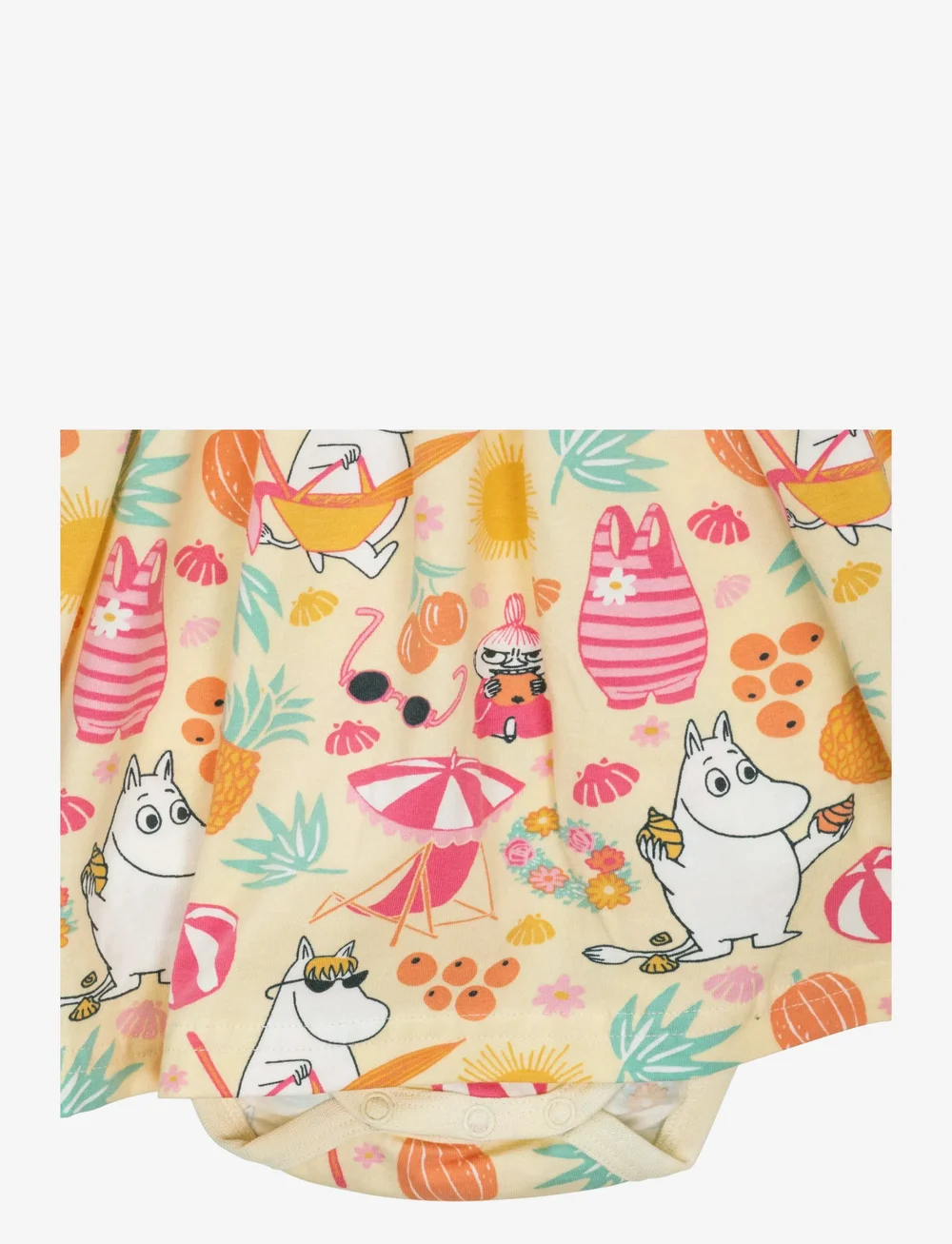 MUMIN - SOMMAR BODYKLÄNNING - kortärmade babyklänningar - yellow - 1