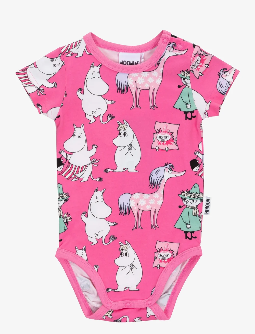 MUMIN - TJEJGÄNG BODY - kortærmede bodyer - pink - 0