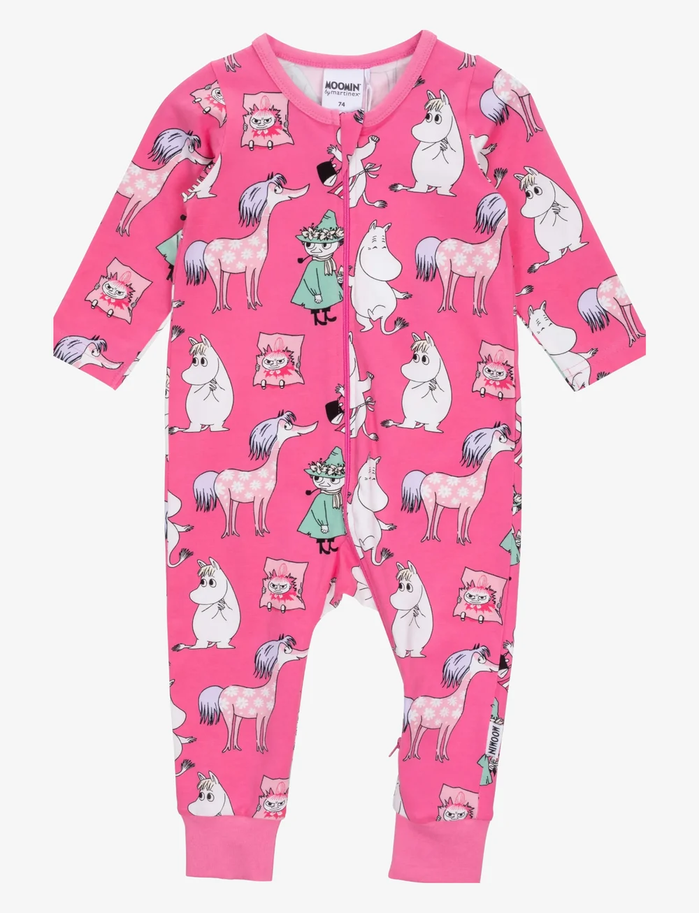 MUMIN - TJEJGÄNG PYJAMAS - sovoveraller - pink - 0