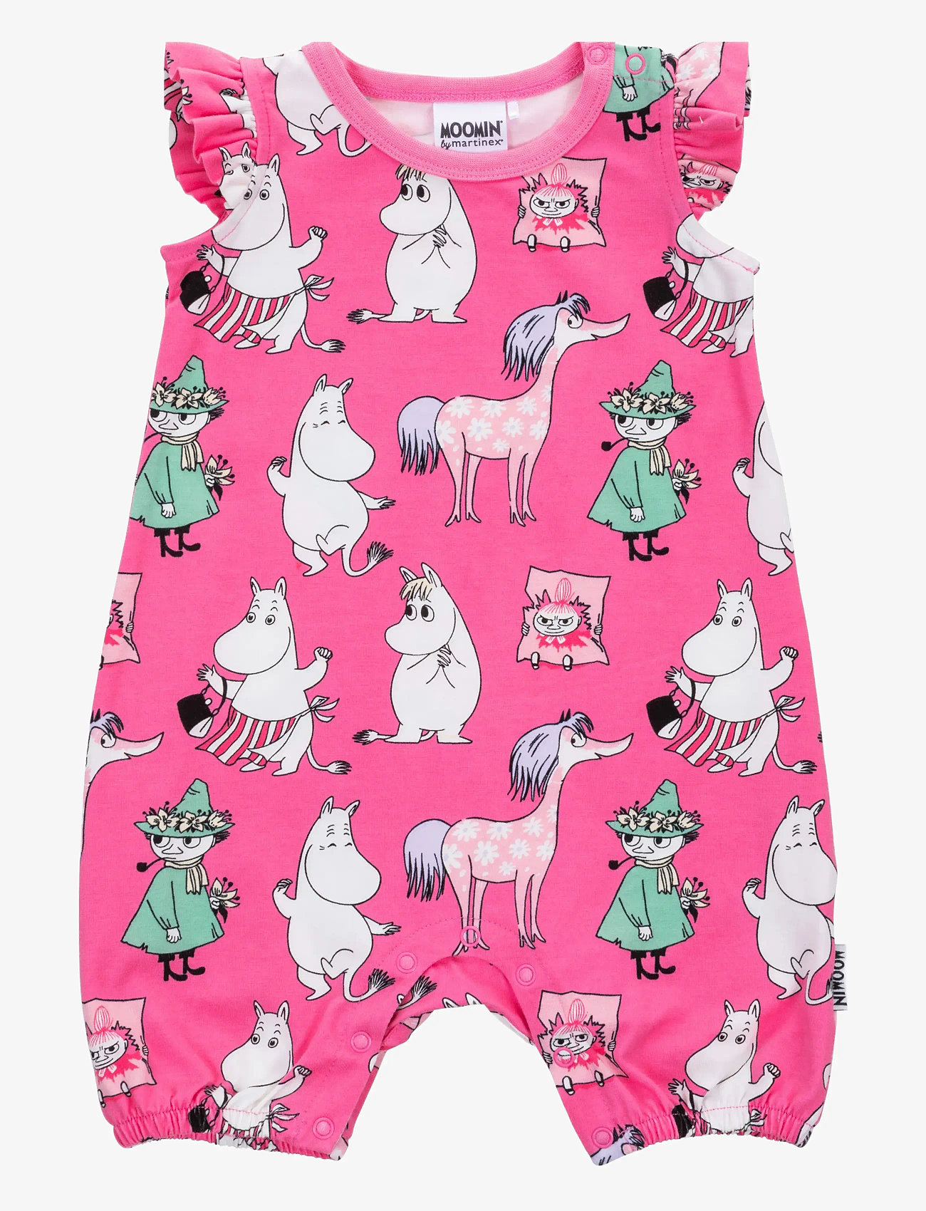 MUMINKI - TJEJGÄNG PLAYSUIT - krótki rękaw - pink - 0