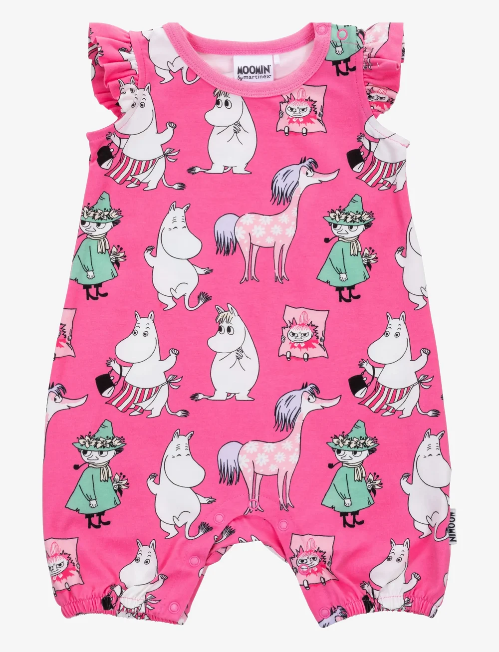 MUMIN - TJEJGÄNG PLAYSUIT - kortærmede heldragter - pink - 0