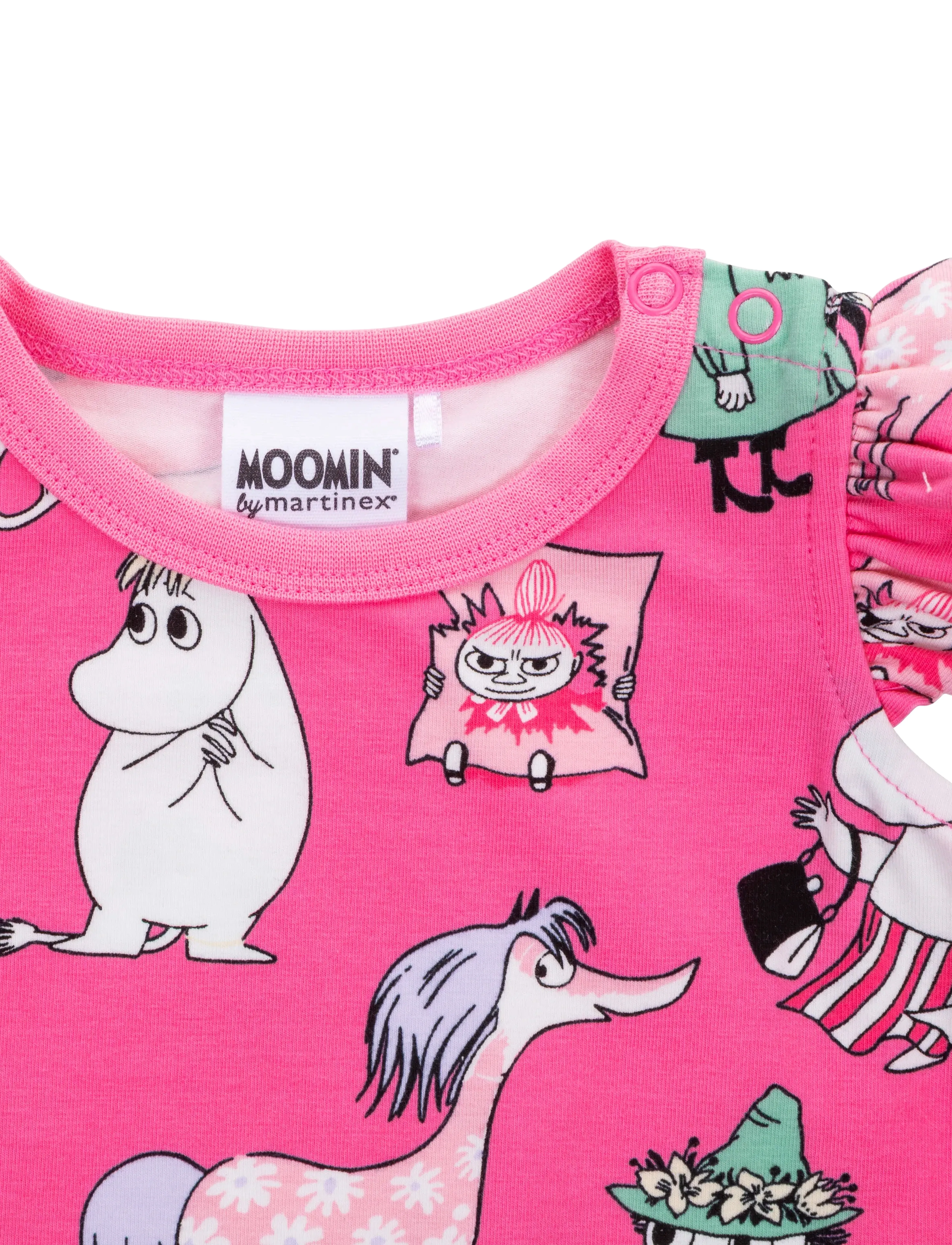 MUMIN - TJEJGÄNG PLAYSUIT - kortermede heldresser - pink - 1
