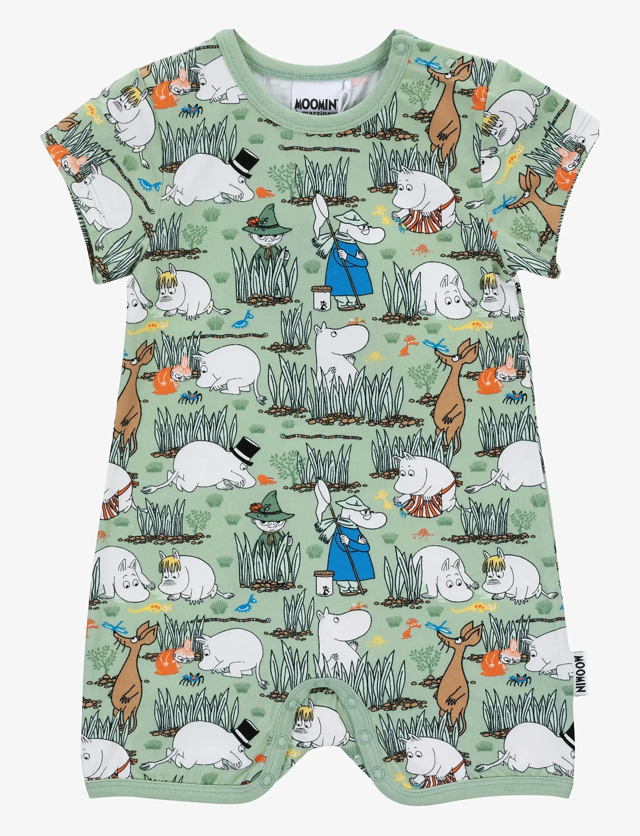 MOOMIN - INSEKTER PLAYSUIT - kurzärmelig - green - 0
