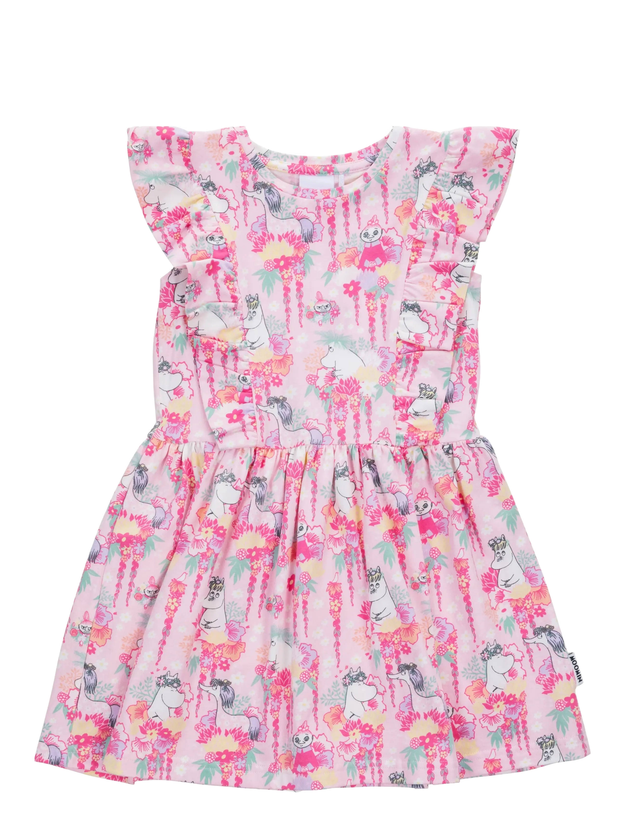 MUMIN BLOMKRANS KLÄNNING - 4 for 3 - PINK / pink/rose