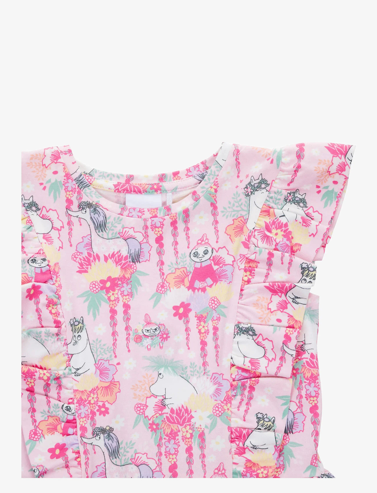 MUMIN - BLOMKRANS KLÄNNING - sleeveless casual dresses - pink - 1