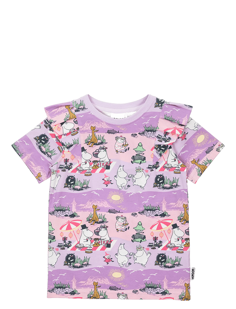 MOOMIN - STRANDDAG T-SHIRT - short-sleeved t-shirts - purple - 0