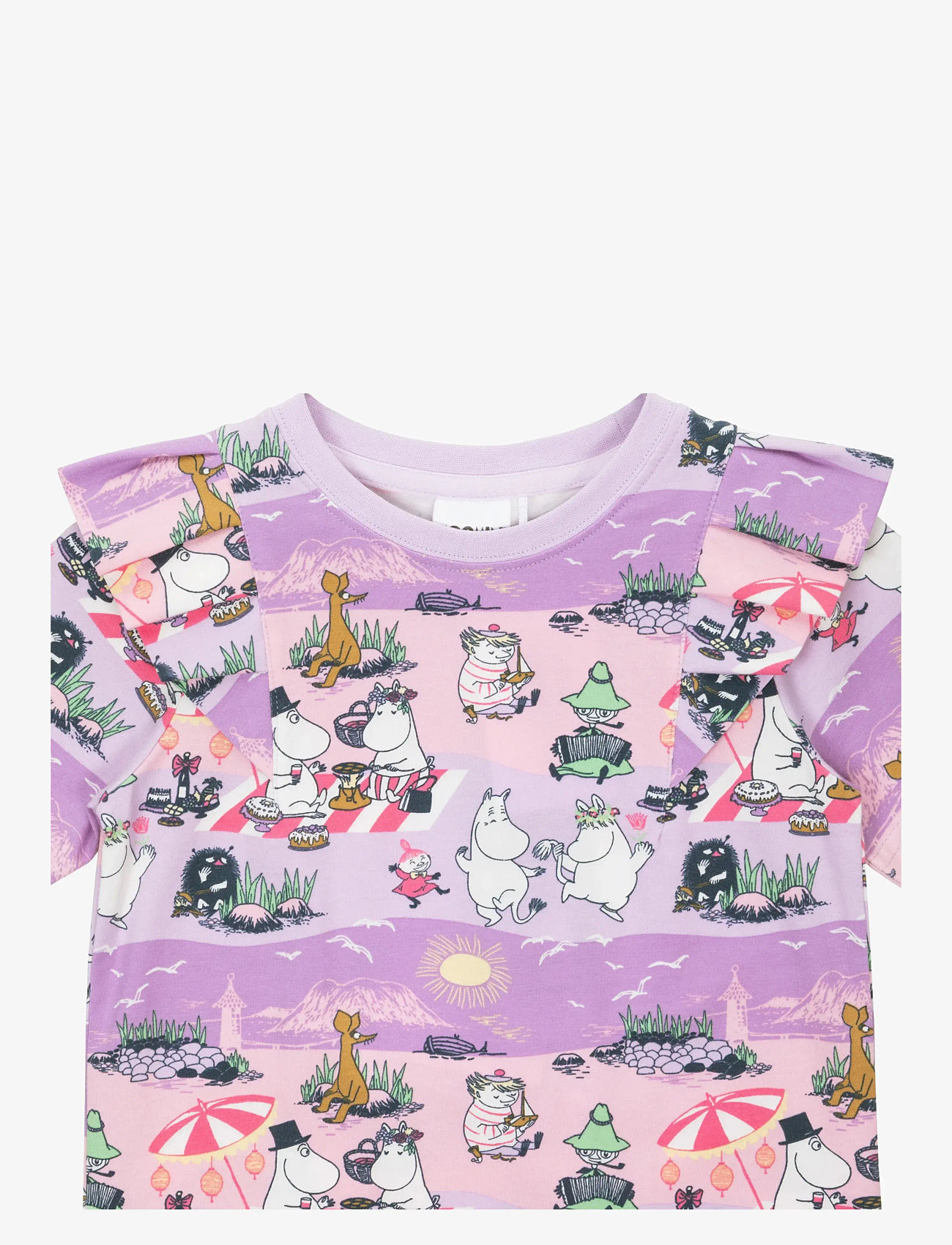 MOOMIN - STRANDDAG T-SHIRT - short-sleeved t-shirts - purple - 1