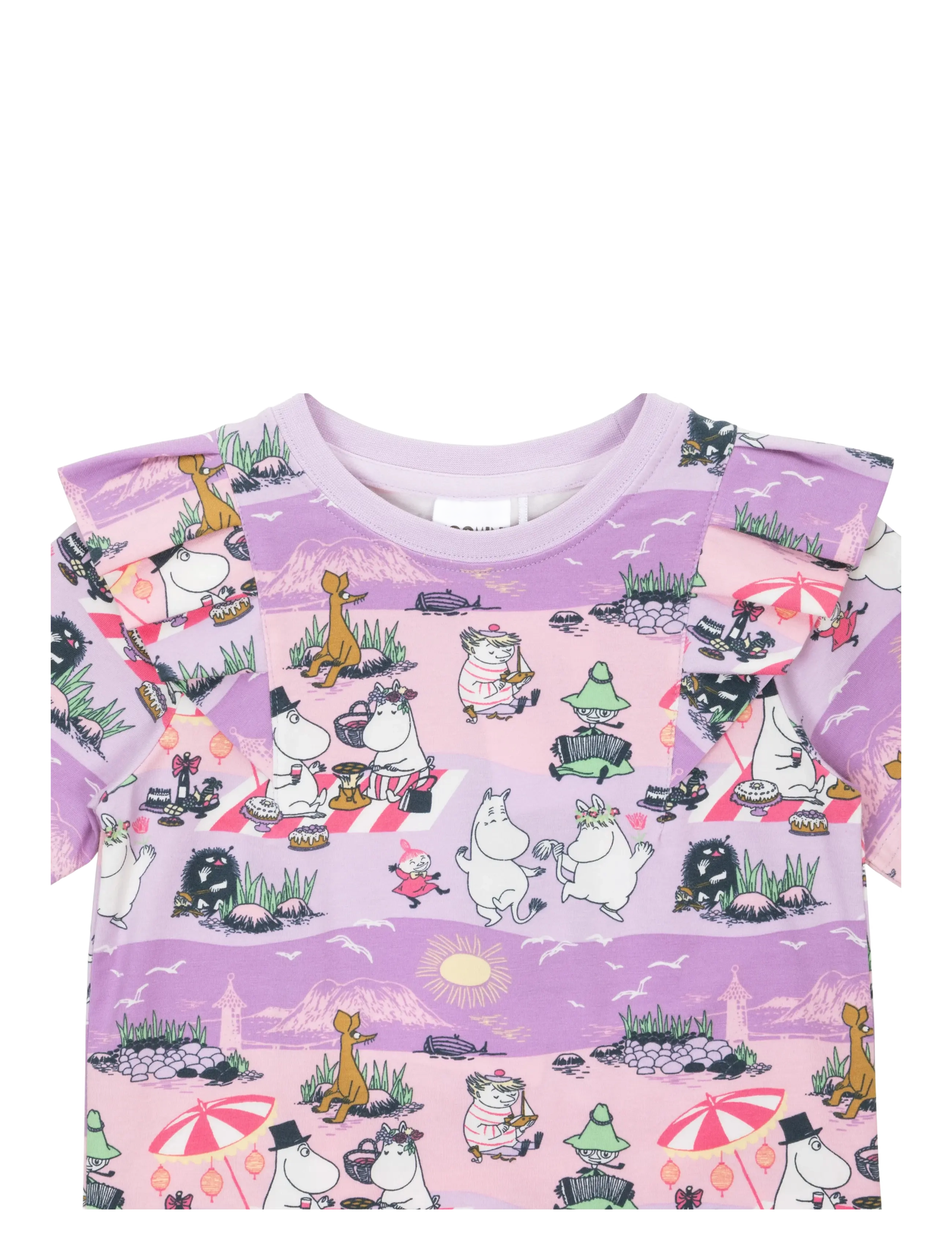 MOOMIN - STRANDDAG T-SHIRT - kurzärmelige - purple - 1