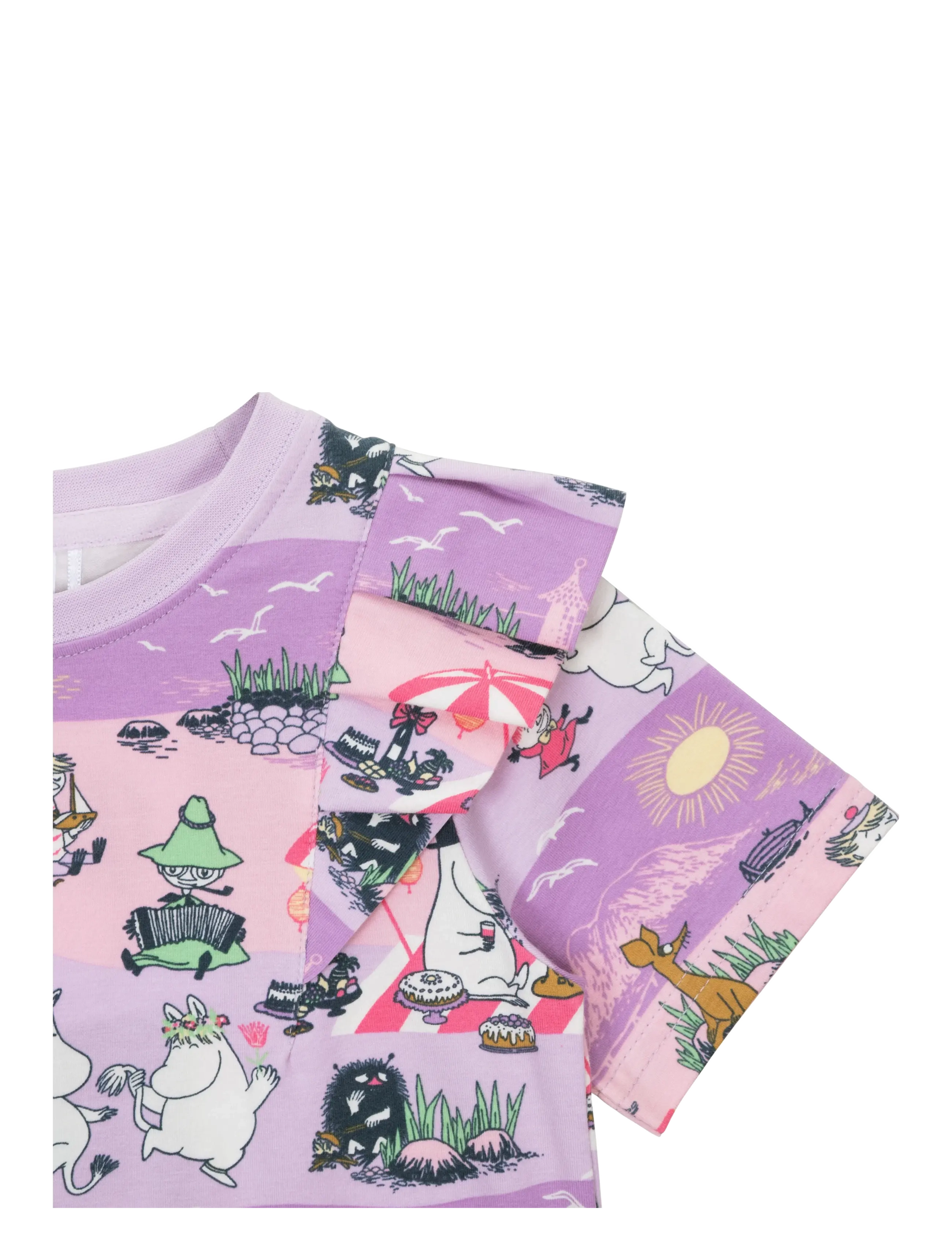 MOOMIN - STRANDDAG T-SHIRT - kurzärmelige - purple - 2