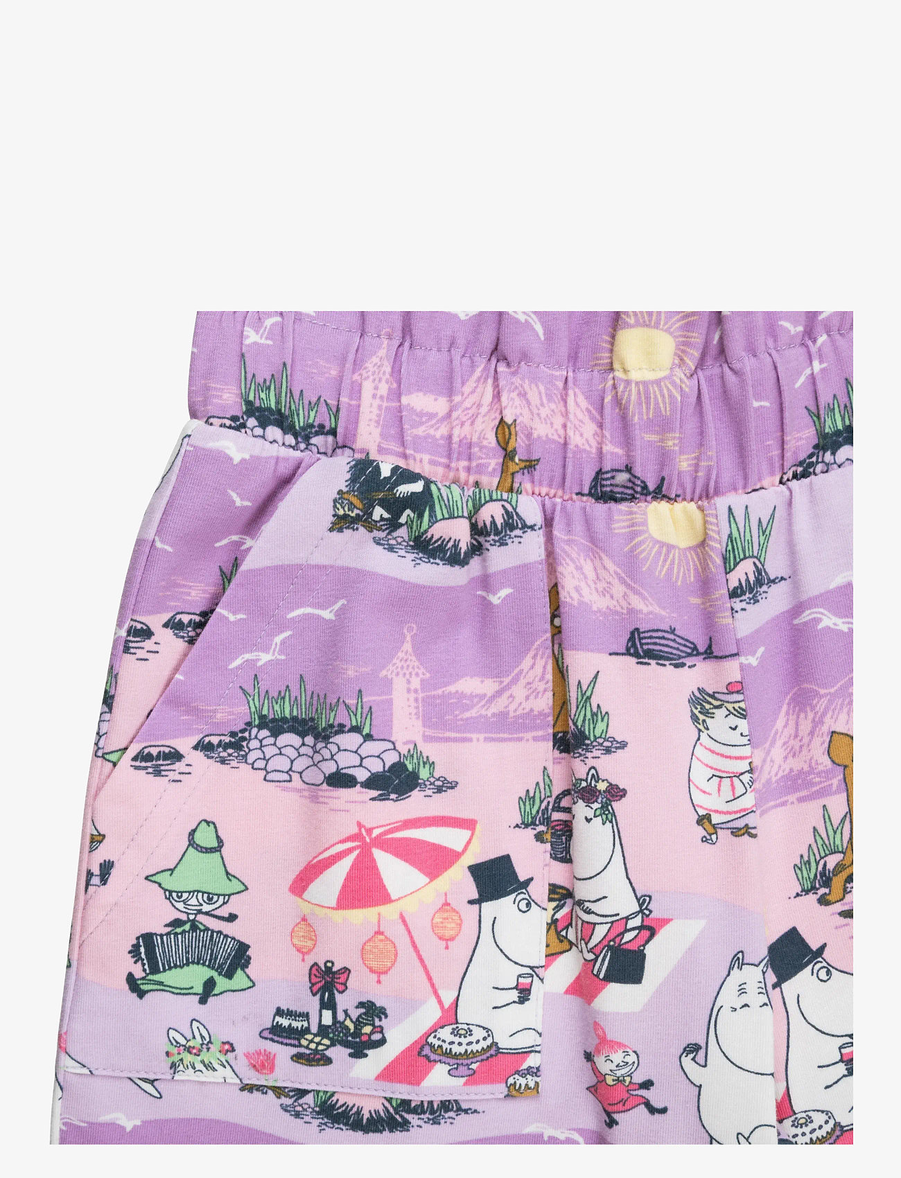MUUMI - STRANDDAG CULOTTES - housut - purple - 1