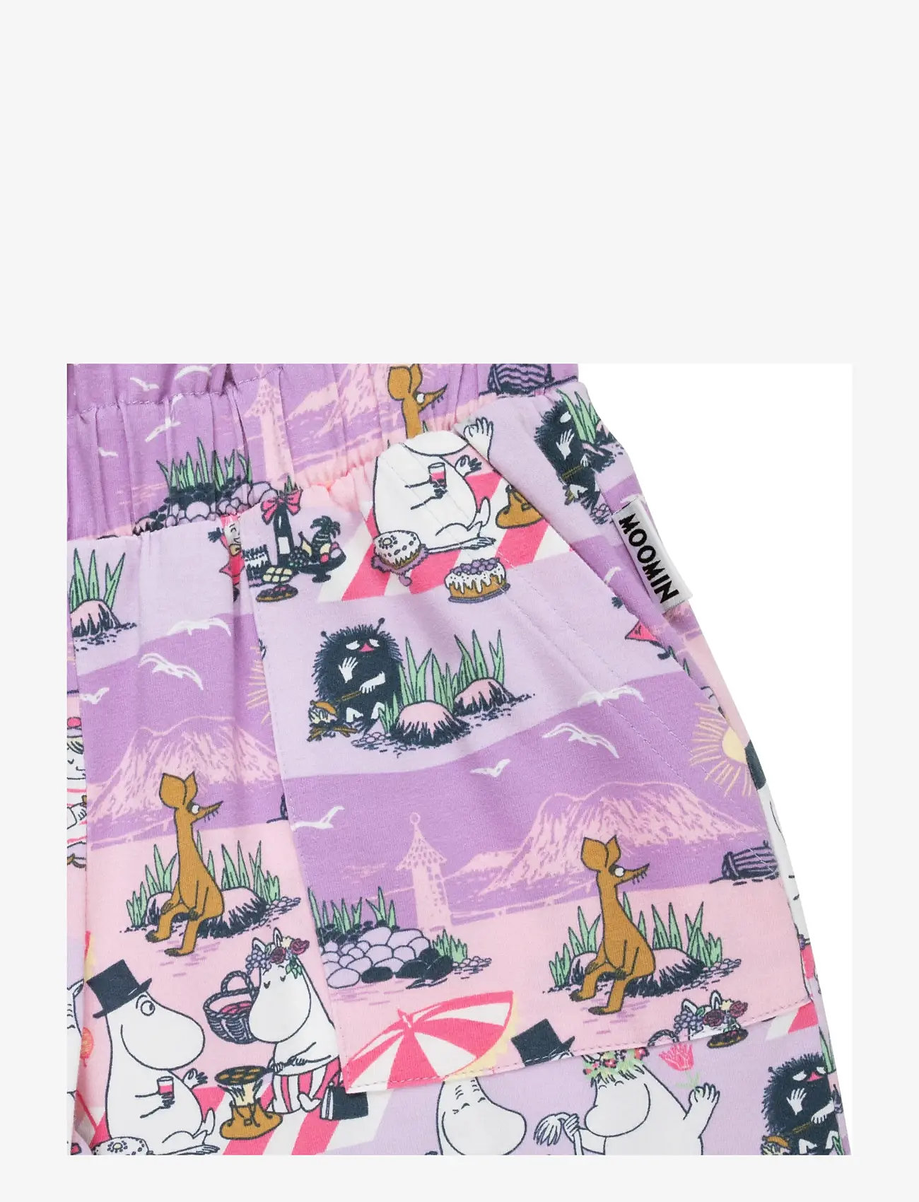 MUUMI - STRANDDAG CULOTTES - housut - purple - 2