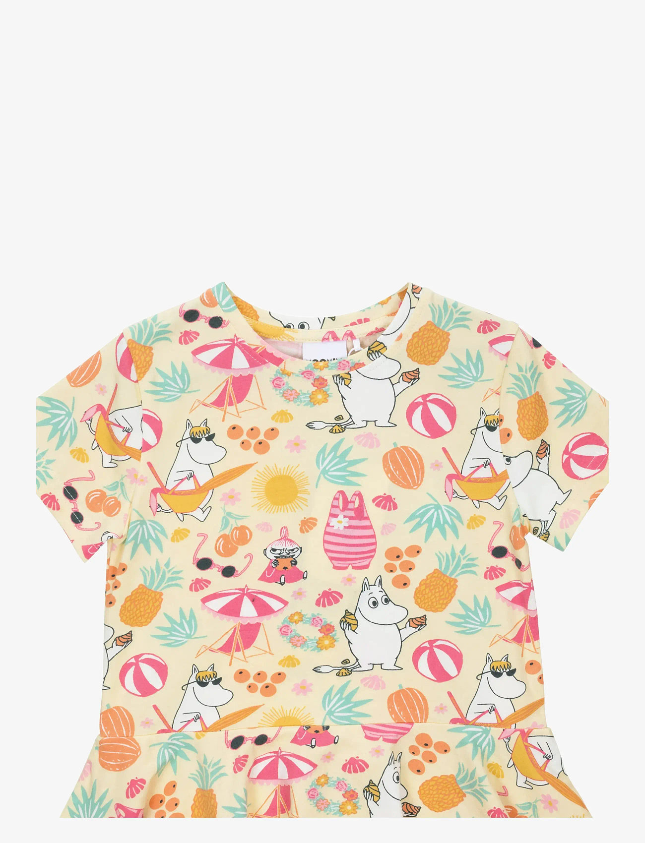 MUMIN - SOMMAR KLÄNNING - kortærmede hverdagskjoler - yellow - 1