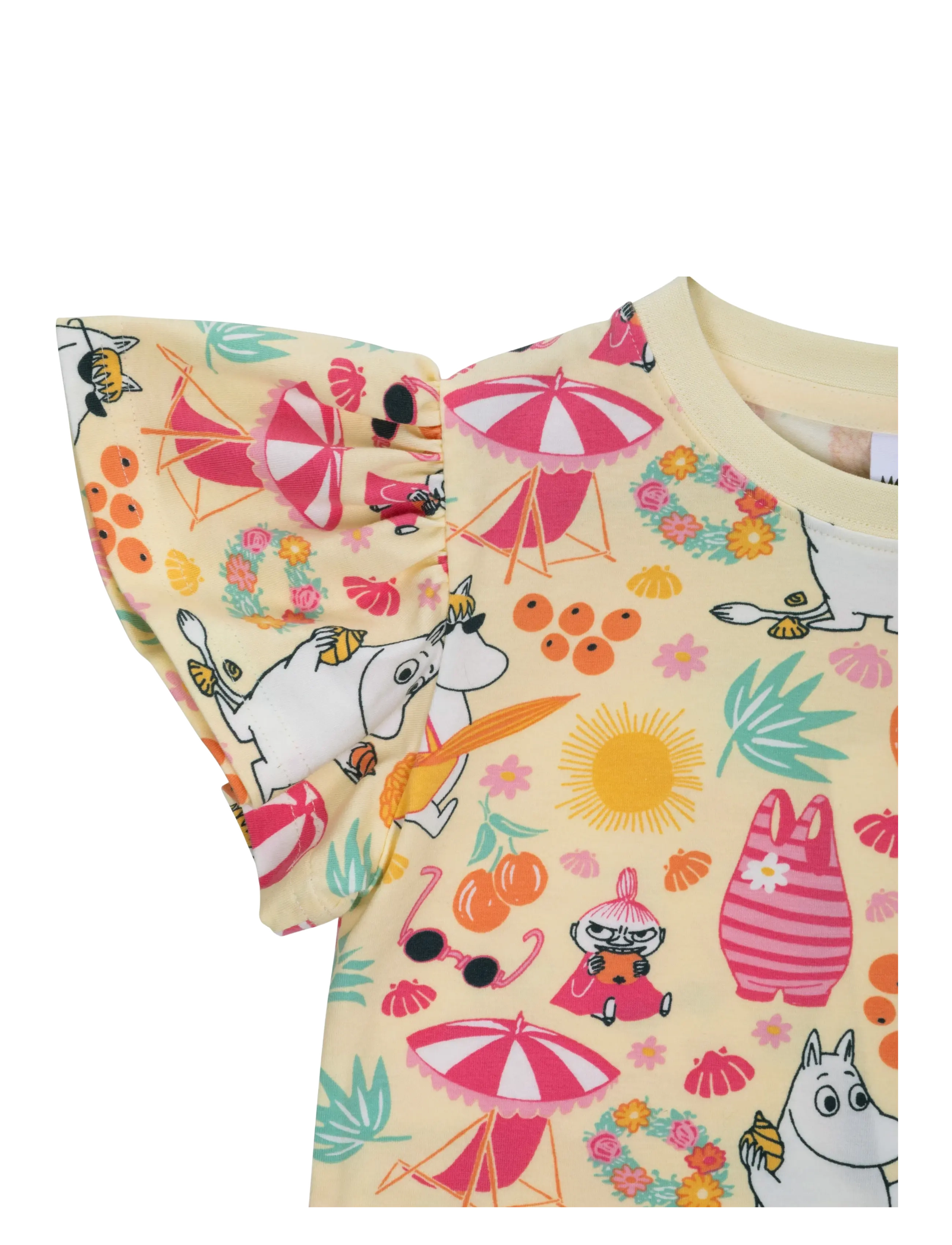 MUMIN - SOMMAR T-SHIRT - kortærmede t-shirts - yellow - 1