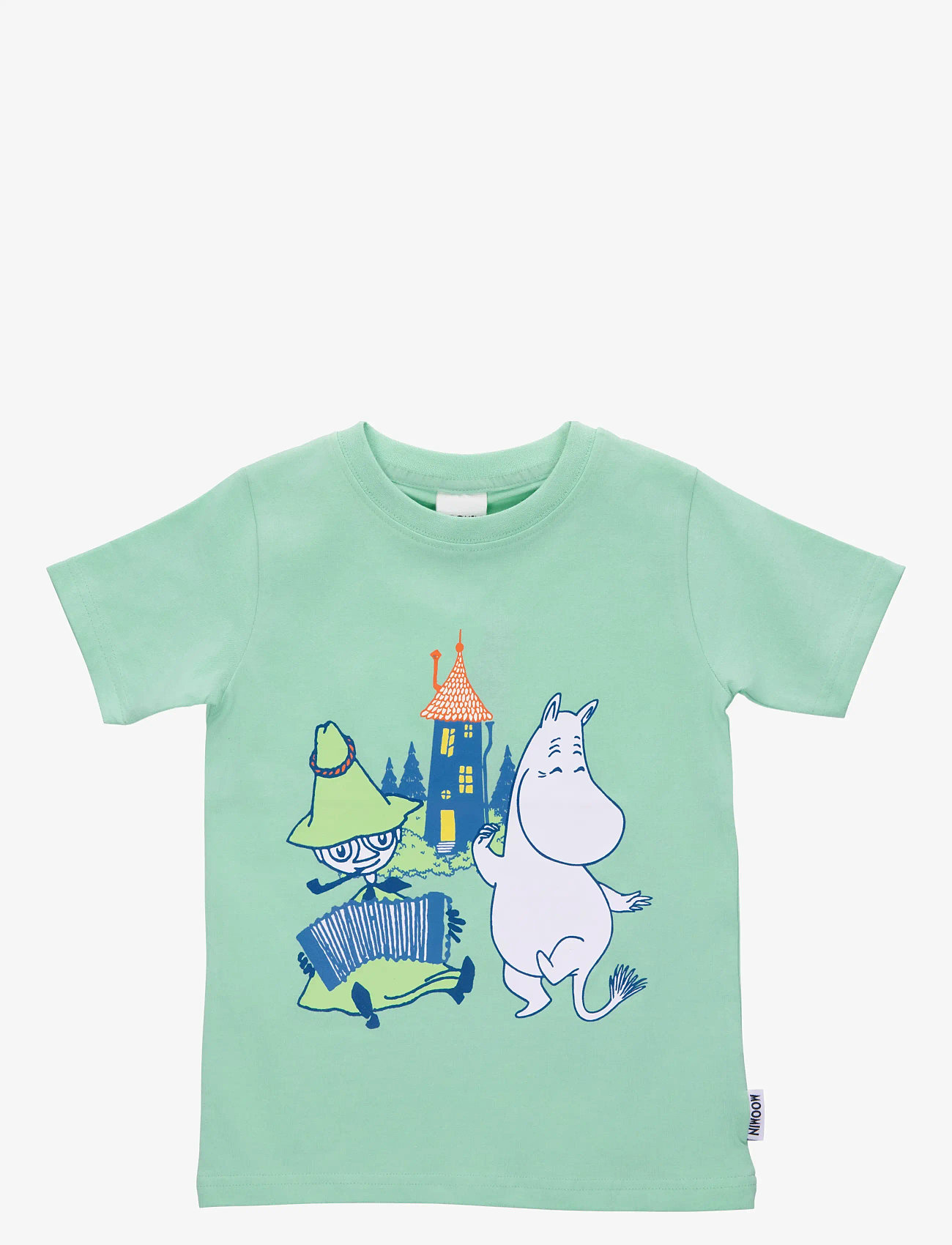 MUMIN - TRUBADUR T-SHIRT - kortärmade t-shirts - blue - 0