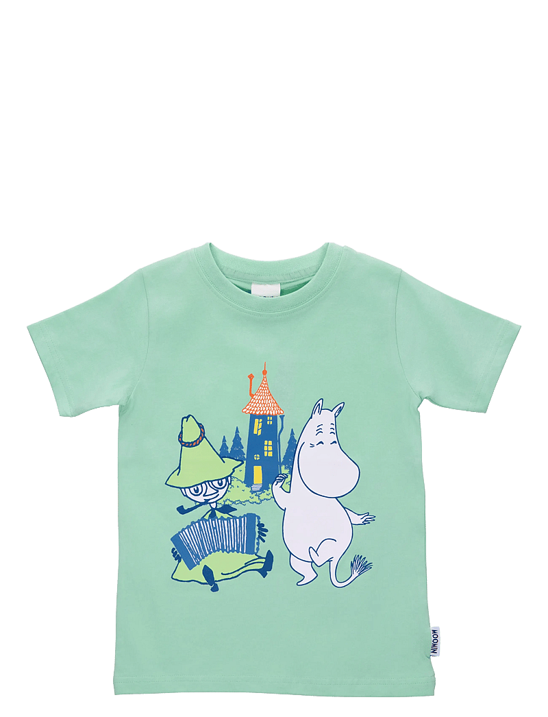 MUMIN - TRUBADUR T-SHIRT - kortärmade t-shirts - blue - 0