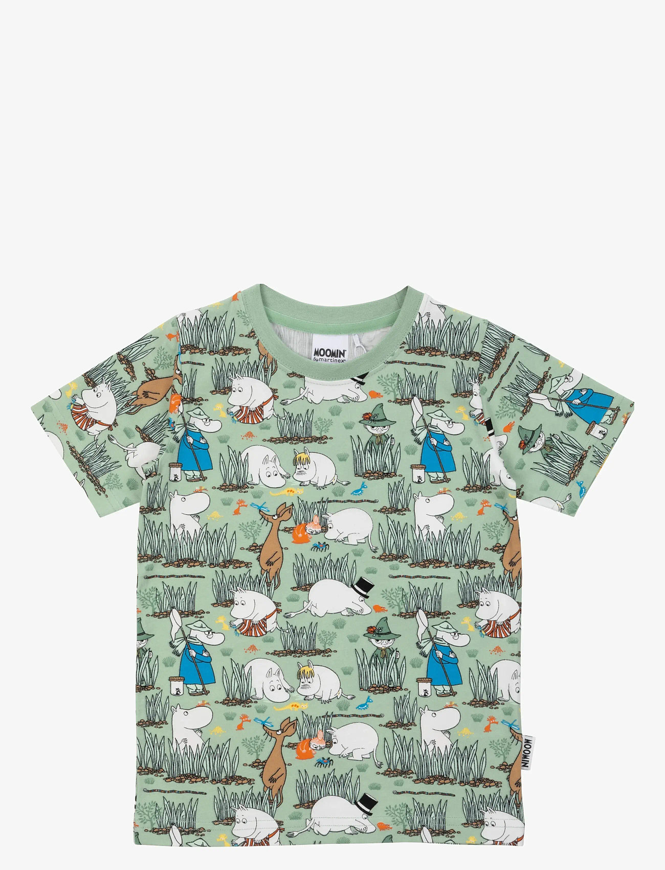MUMIN - INSEKTER T-SHIRT - kortærmede t-shirts - green - 0