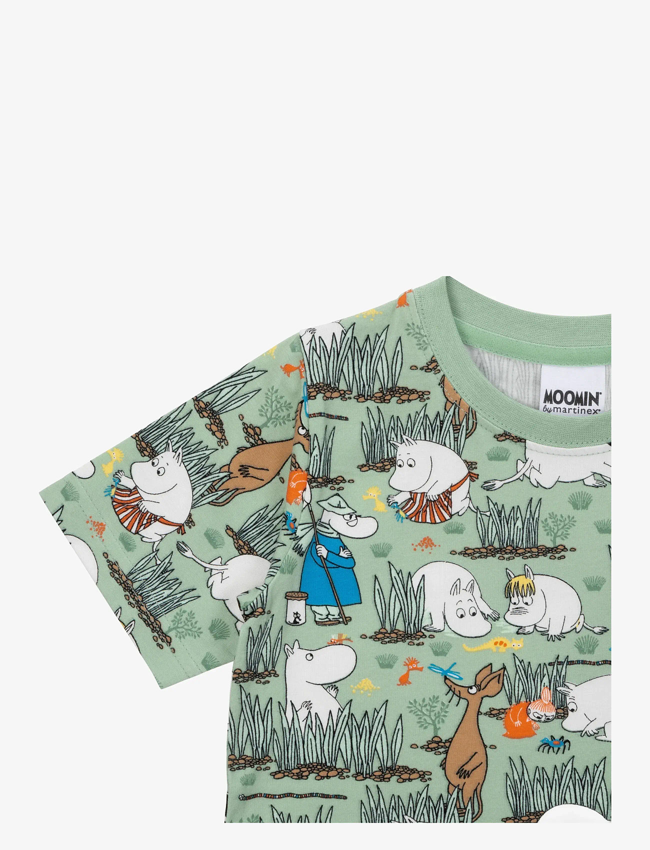 MUMIN - INSEKTER T-SHIRT - kortærmede t-shirts - green - 1